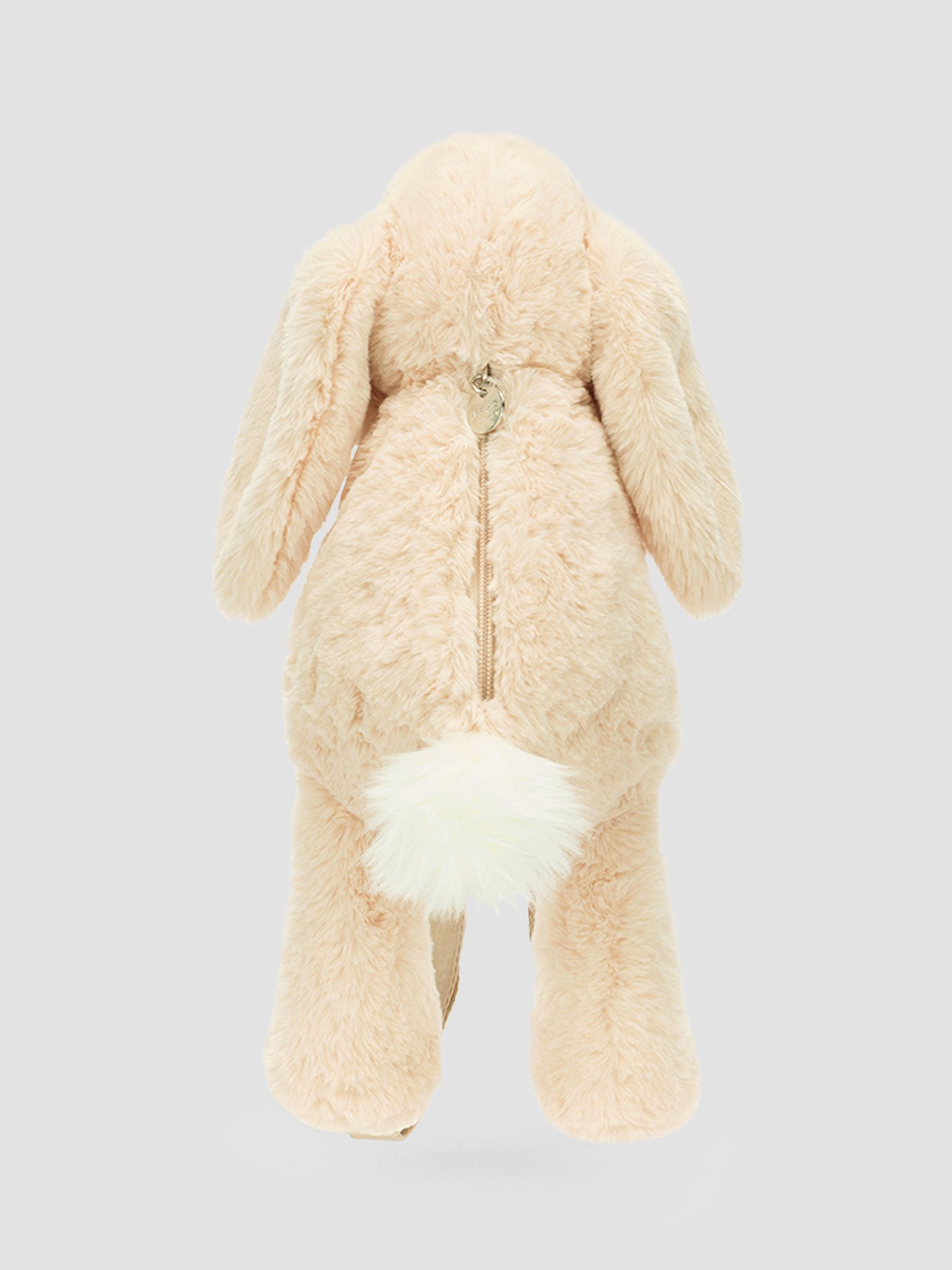 Jellycat Smudge Rabbit Backpack - Image 3 of 4