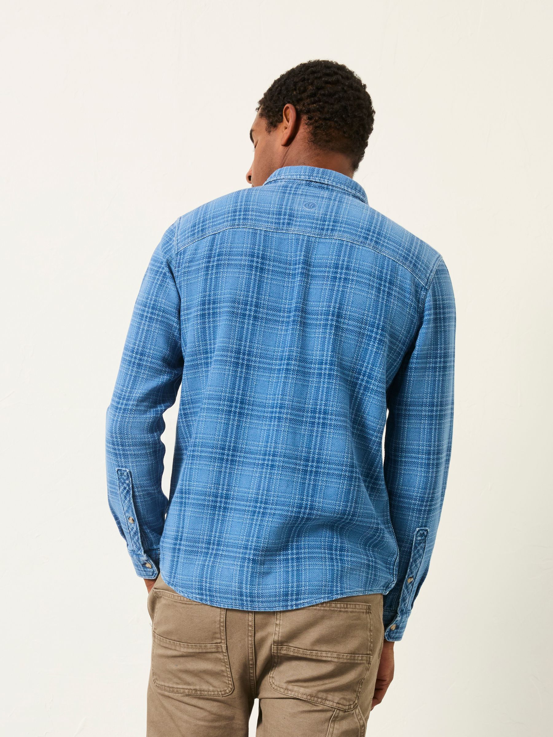 Watton Blue Long Sleeve Check Shirt - Image 2 of 6