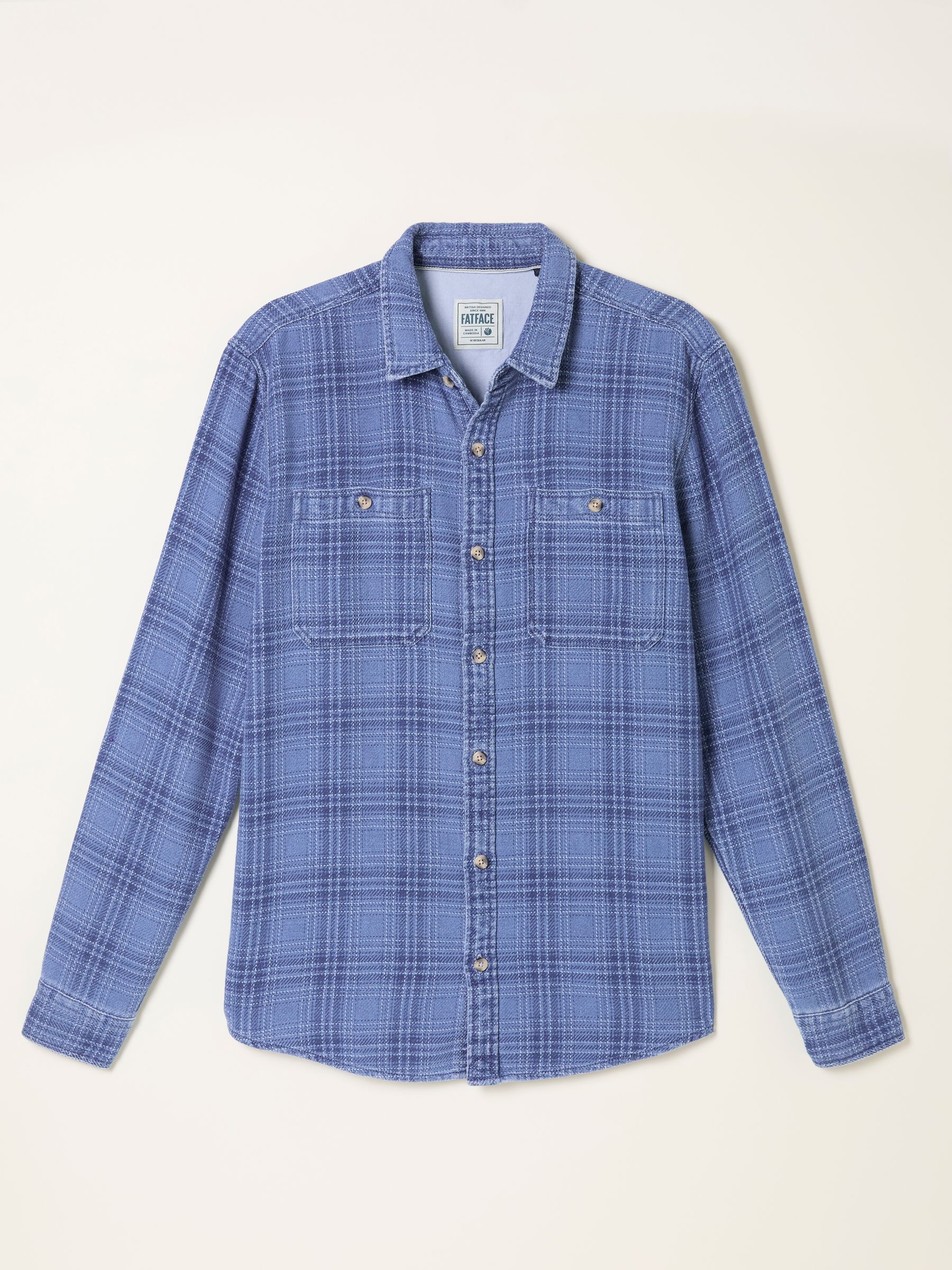 Watton Blue Long Sleeve Check Shirt - Image 6 of 6