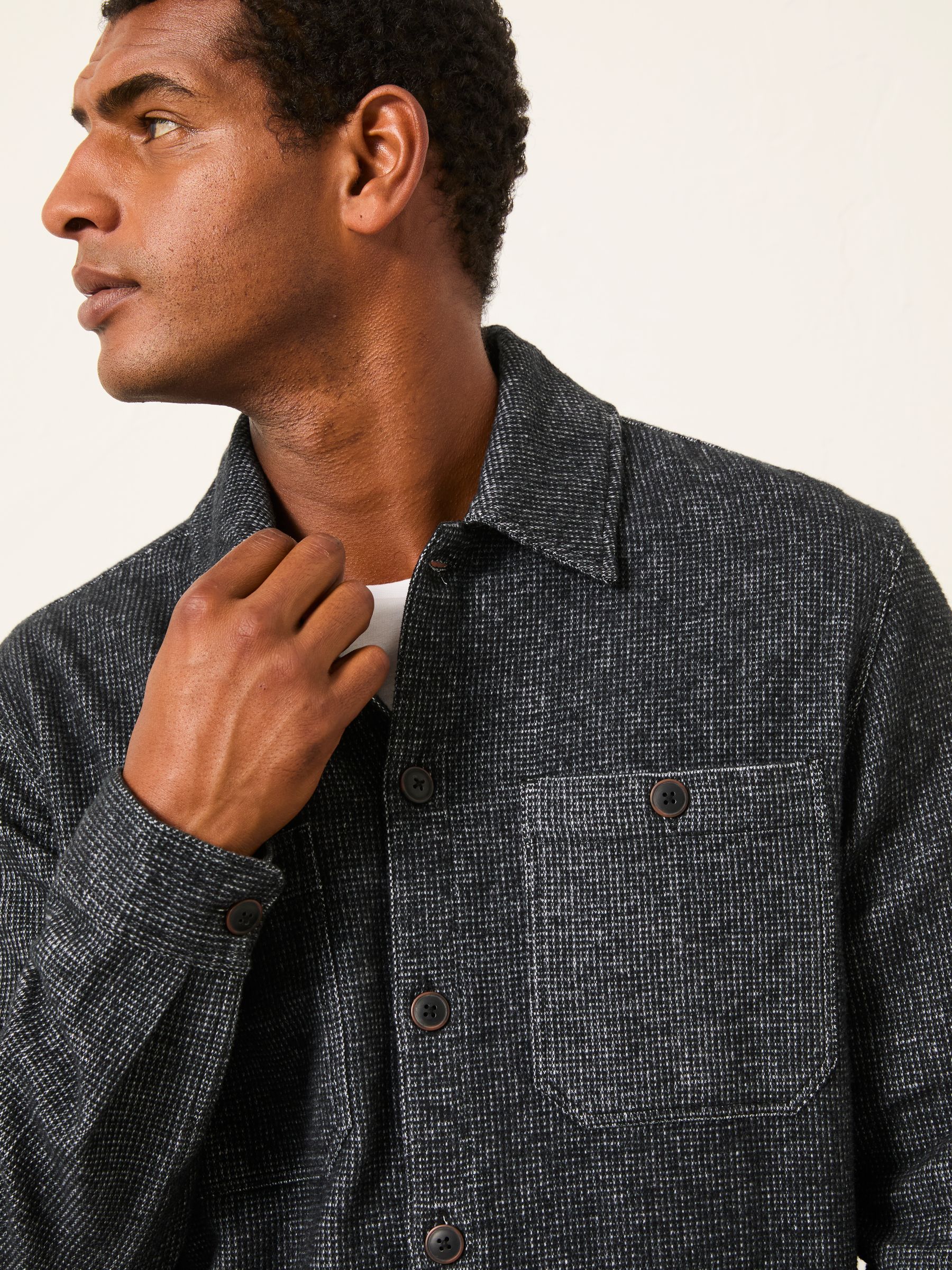 Blythe Dark Grey Long Sleeve Shirt - Image 4 of 6