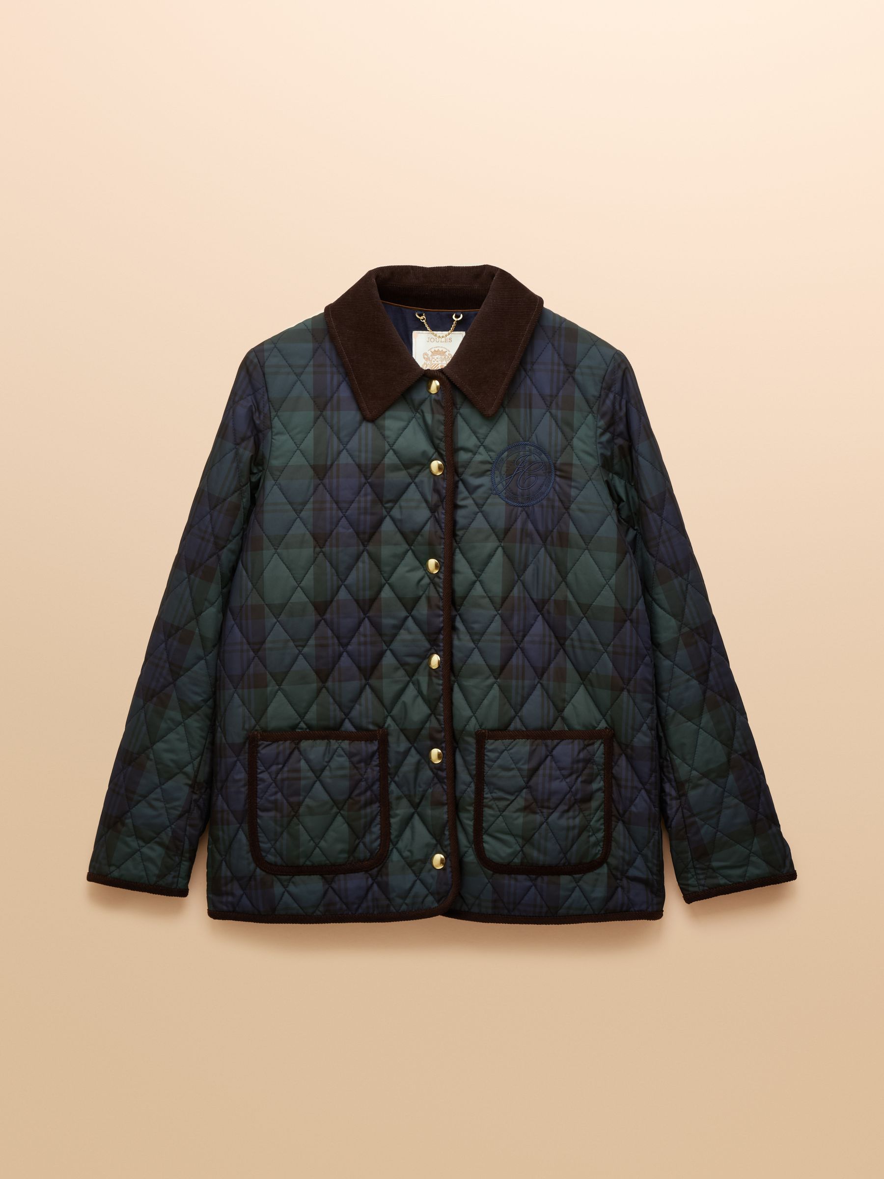 Quinn Blackwatch Showerproof Diamond Quilted Coat - Image 12 of 12