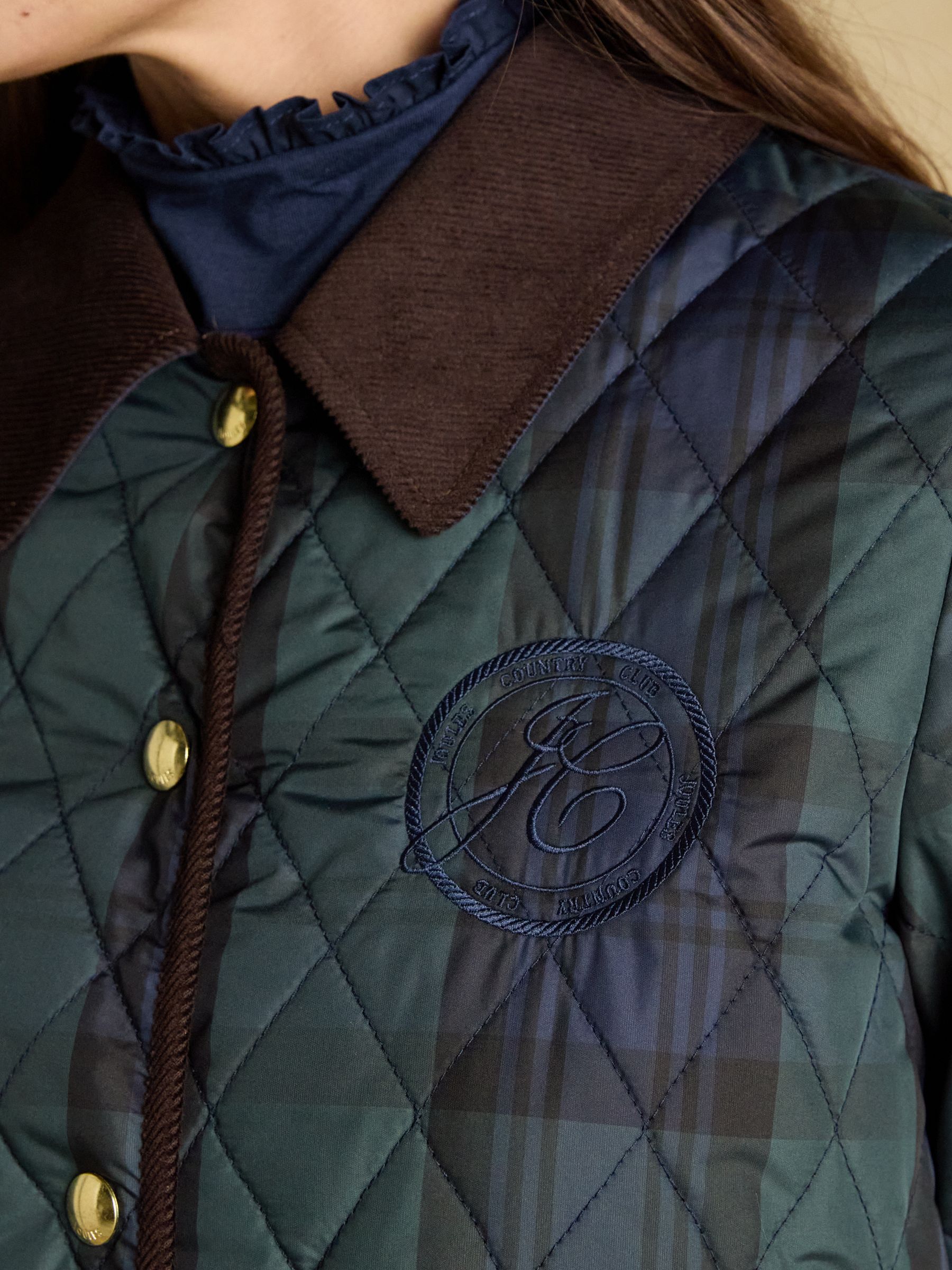 Quinn Blackwatch Showerproof Diamond Quilted Coat - Image 13 of 15