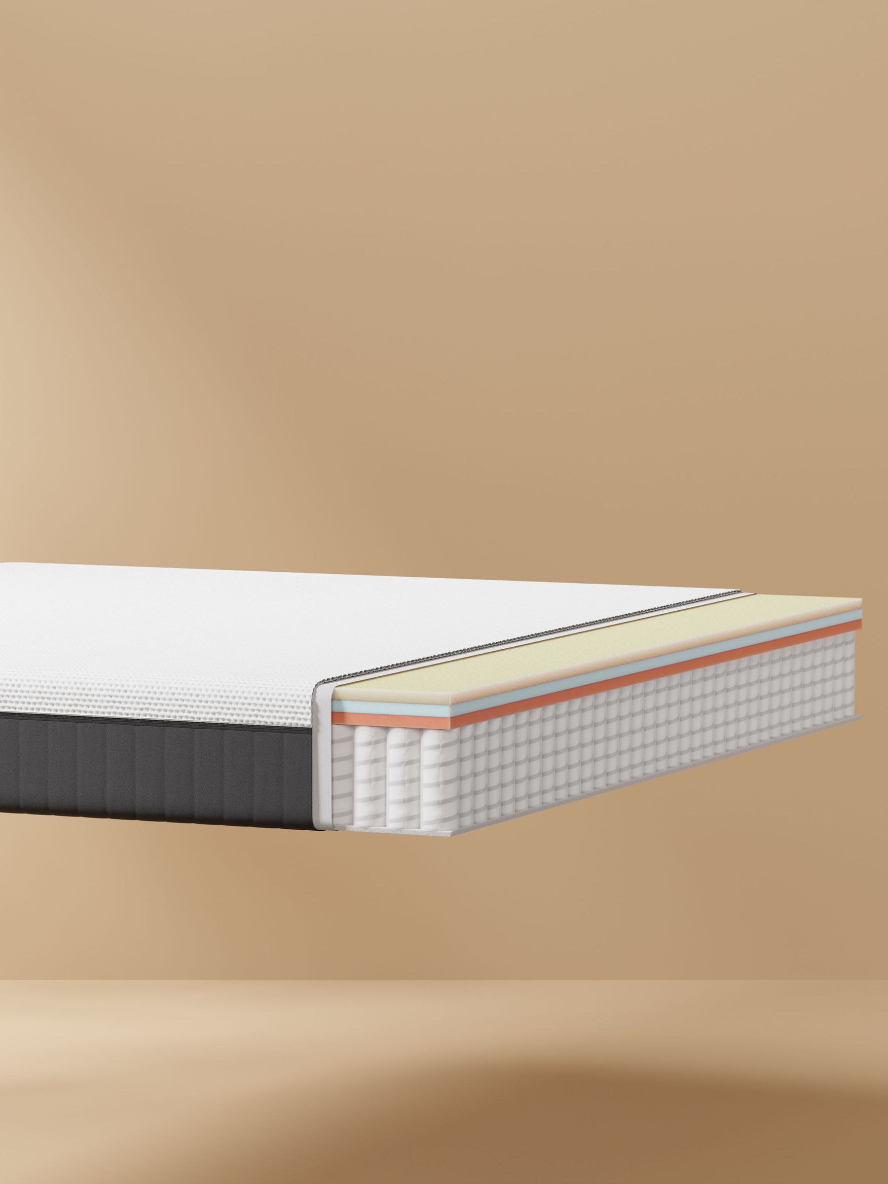 Emma Grey Hybrid Premium Mattress - Image 3 of 5