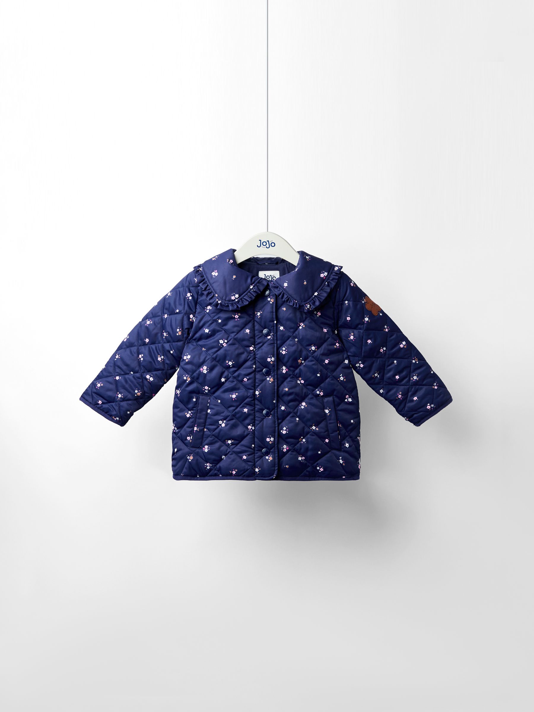 Blue Quilted Jacket - Image 1 of 5