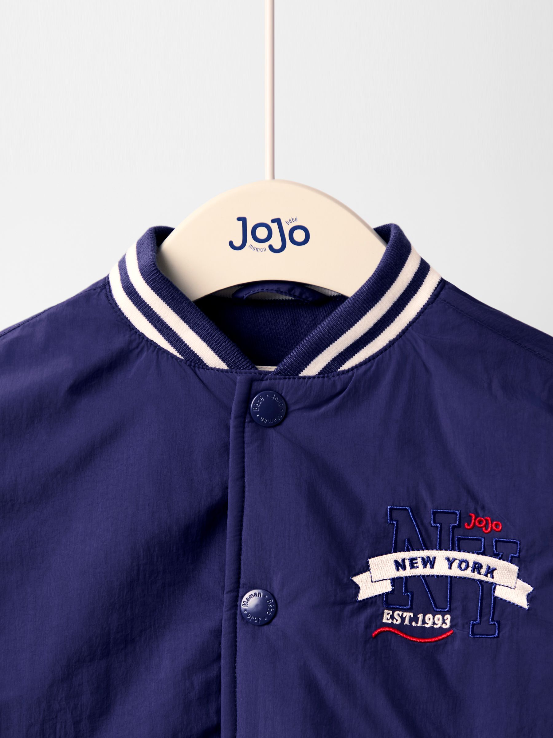 Blue Bomber Jacket - Image 3 of 7