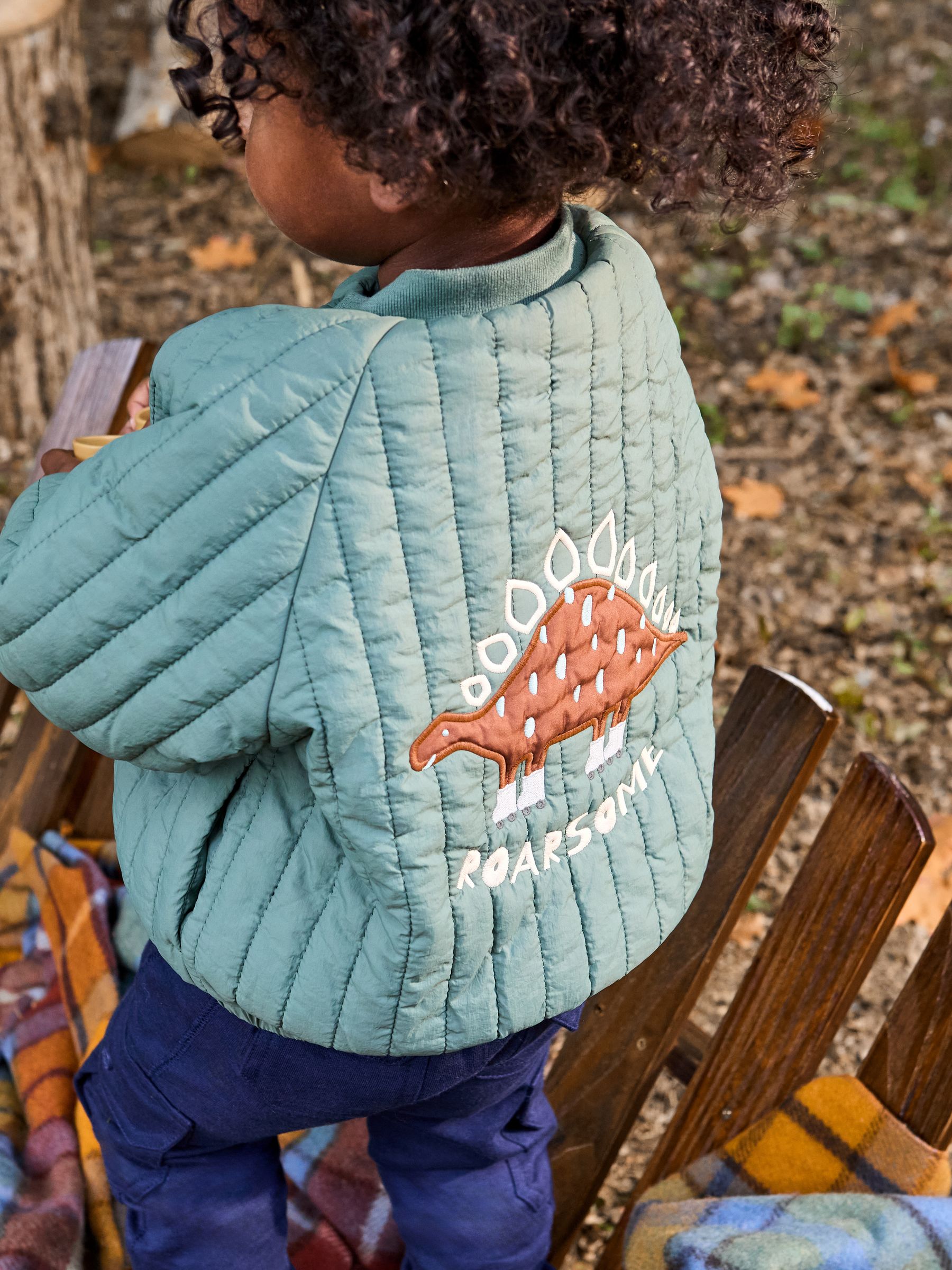 Green Bomber Jacket - Image 2 of 8