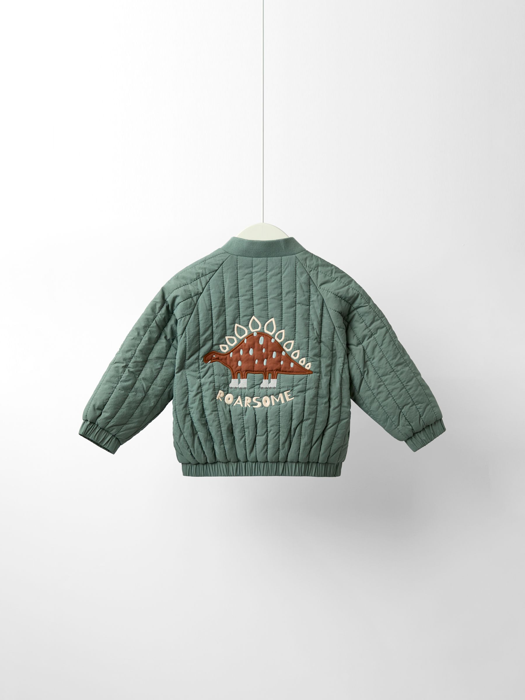 Green Bomber Jacket - Image 5 of 8