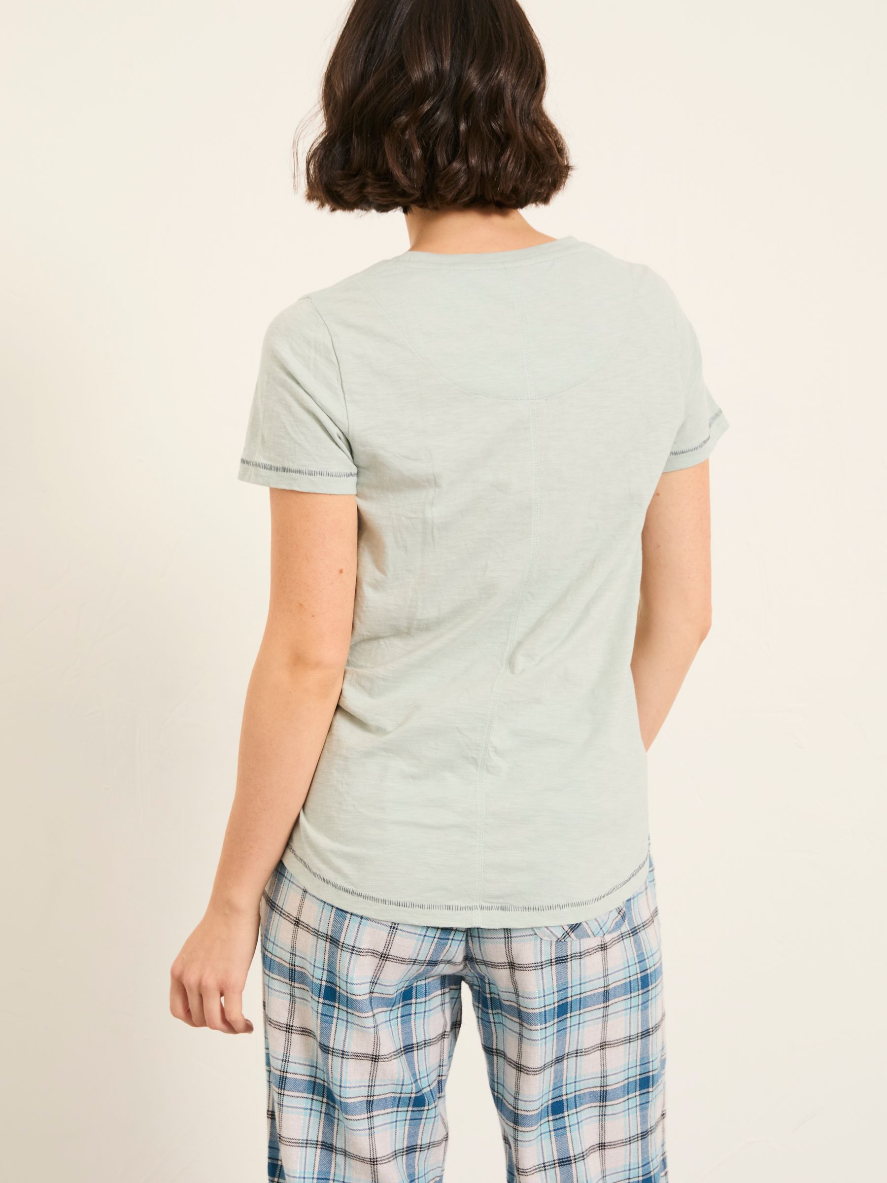 Natalie Pale Blue Seal Graphic T Shirt - Image 2 of 5