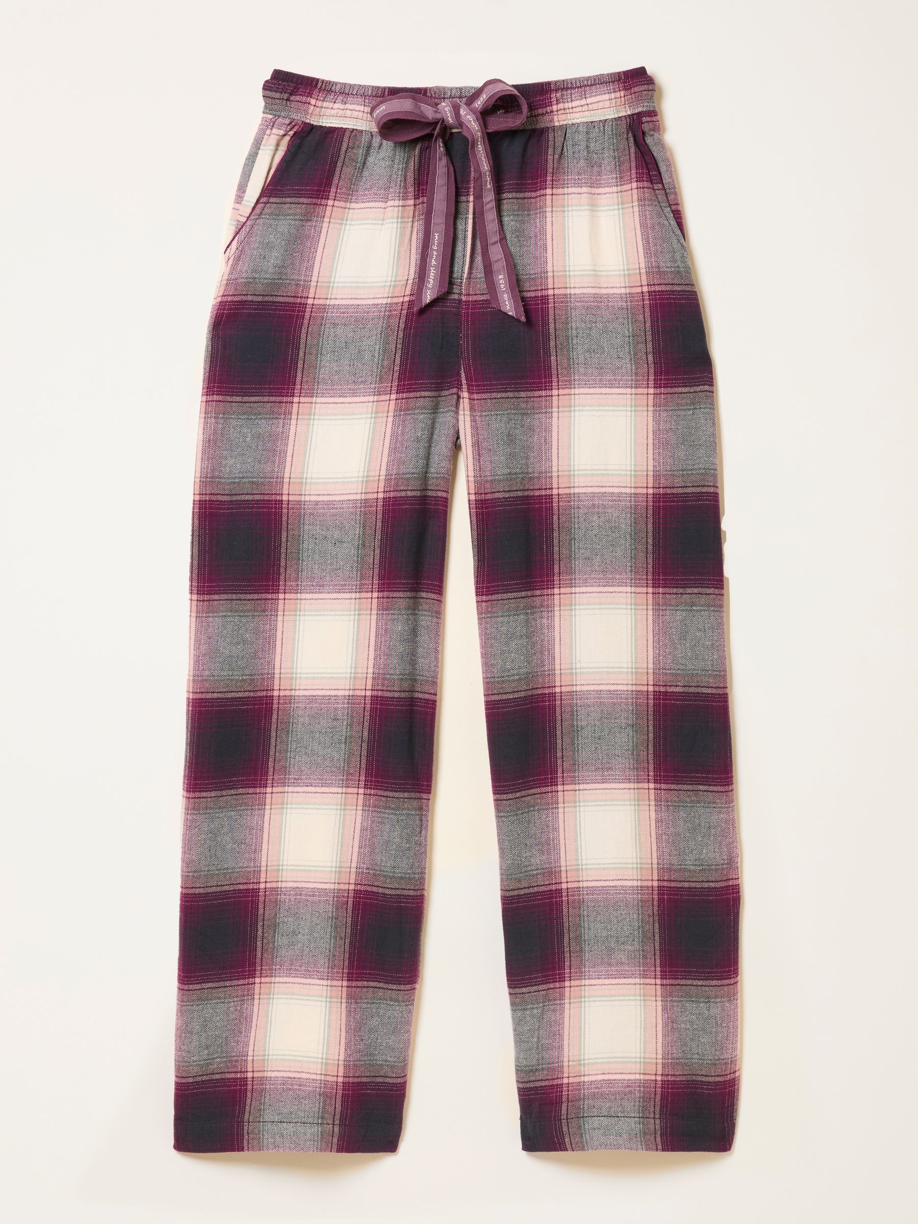 Lola Purple Check Pyjama Bottoms - Image 7 of 7 Lola Purple Check Pyjama Bottoms - Image 7 of 7