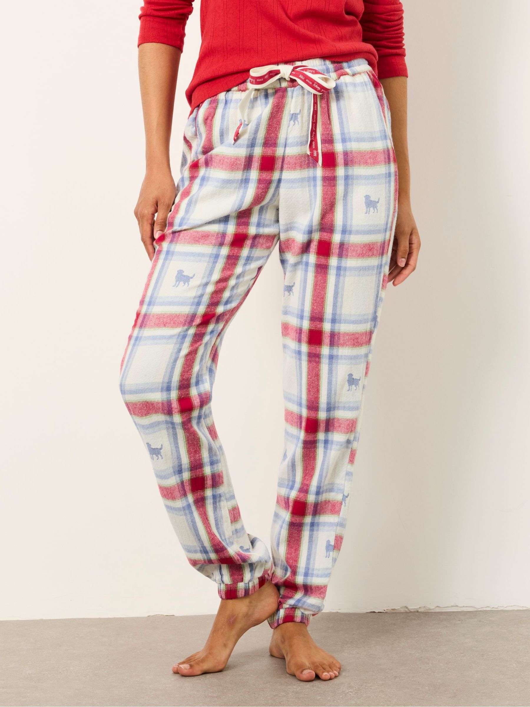 Cora Multi Dog Jacquard Pyjama Bottoms - Image 1 of 6
