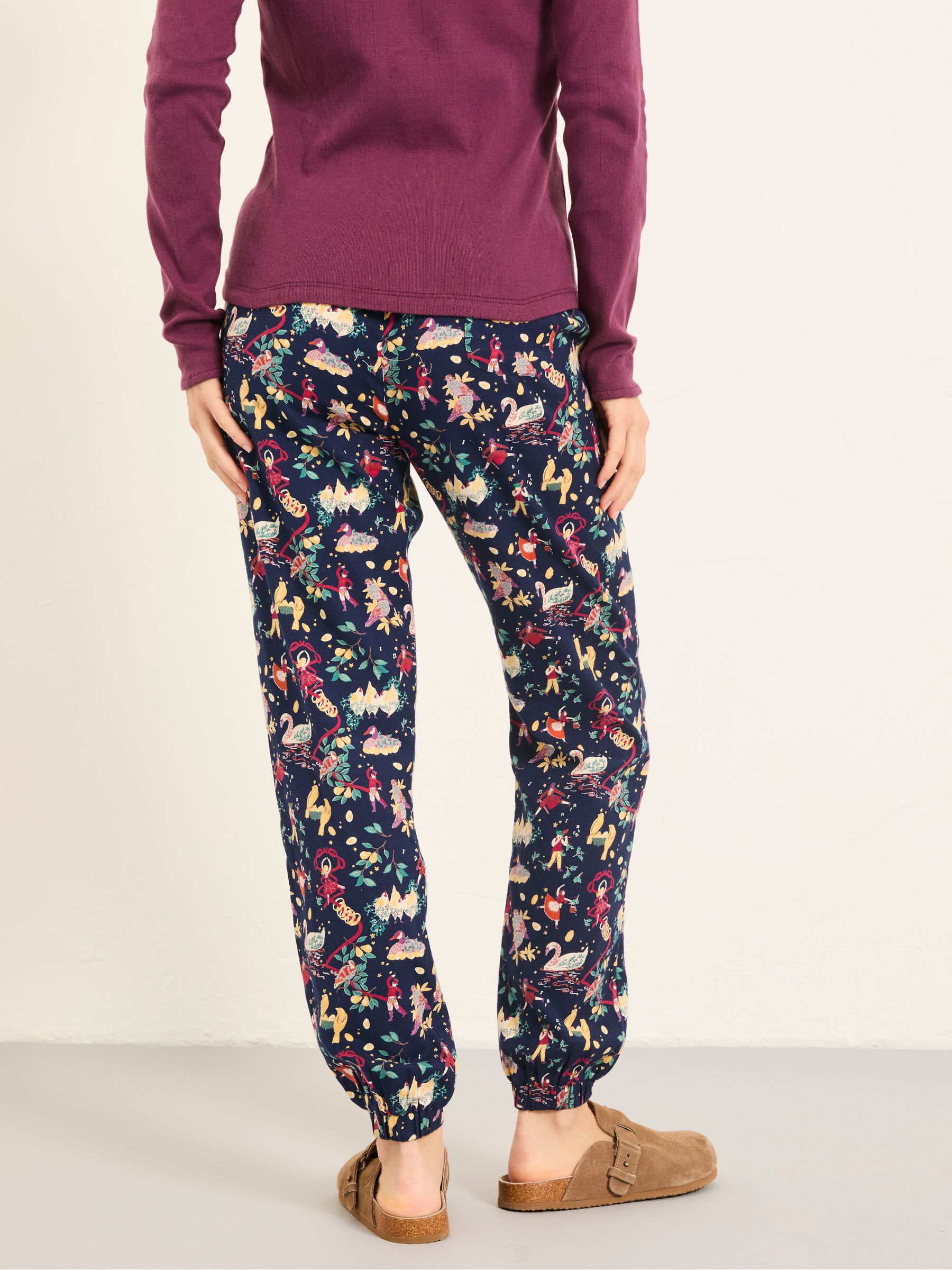 Cora Navy 12 Days Pyjama Bottoms - Image 2 of 5