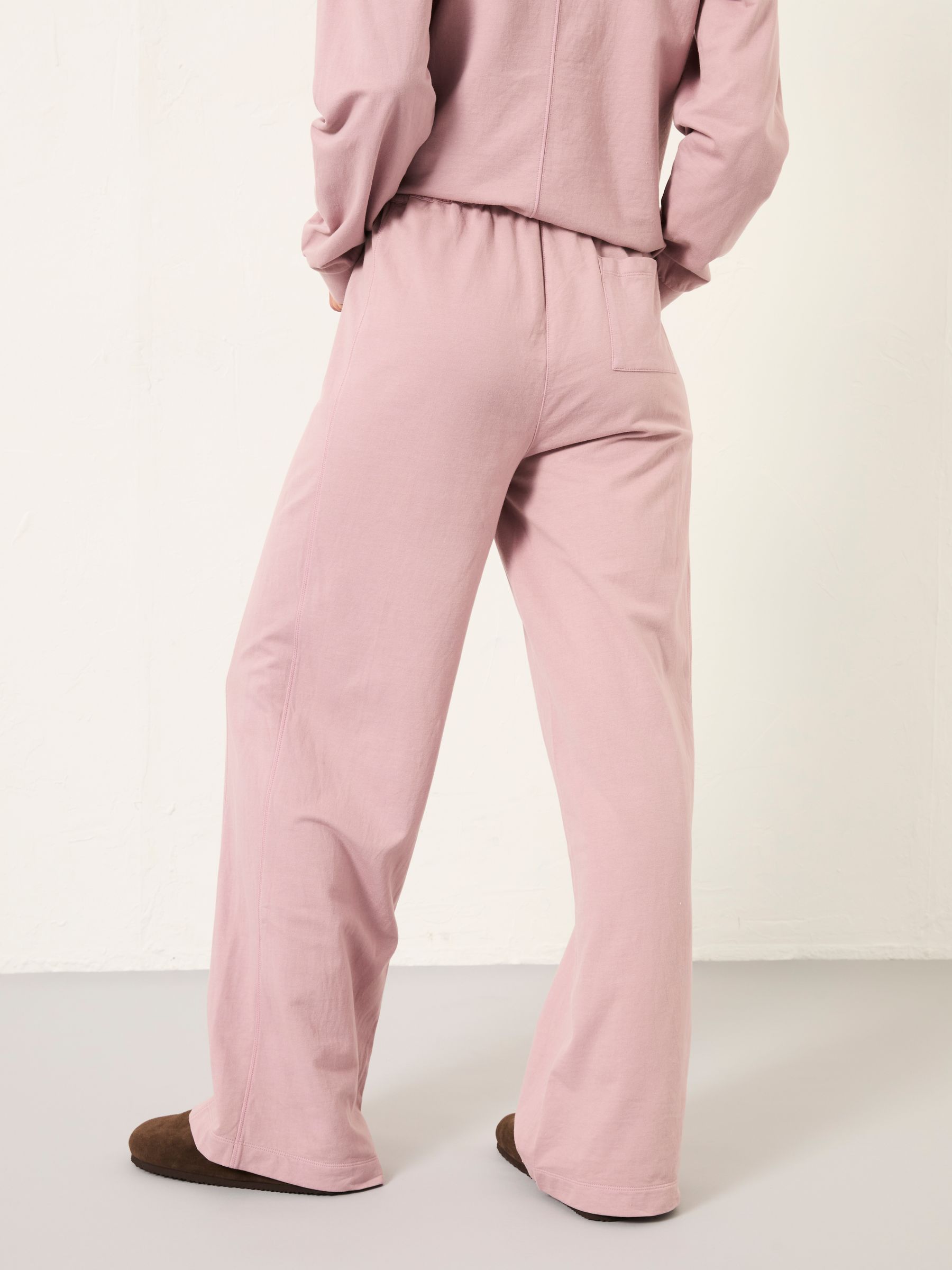 Lilac Purple Panelled Lounge Bottoms - Image 2 of 5 Lilac Purple Panelled Lounge Bottoms - Image 2 of 5
