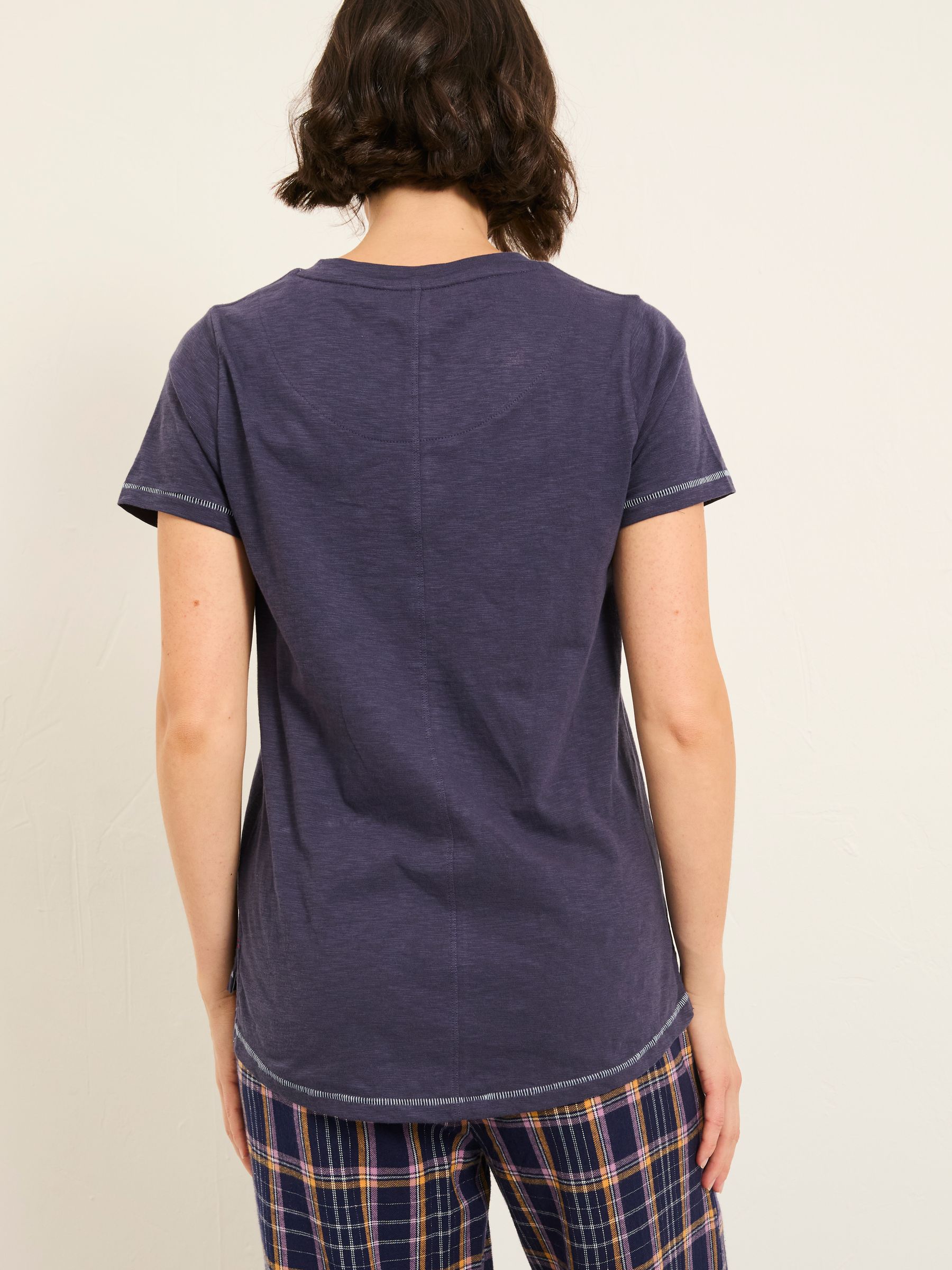 Navy Apres Ski Graphic T Shirt - Image 2 of 5