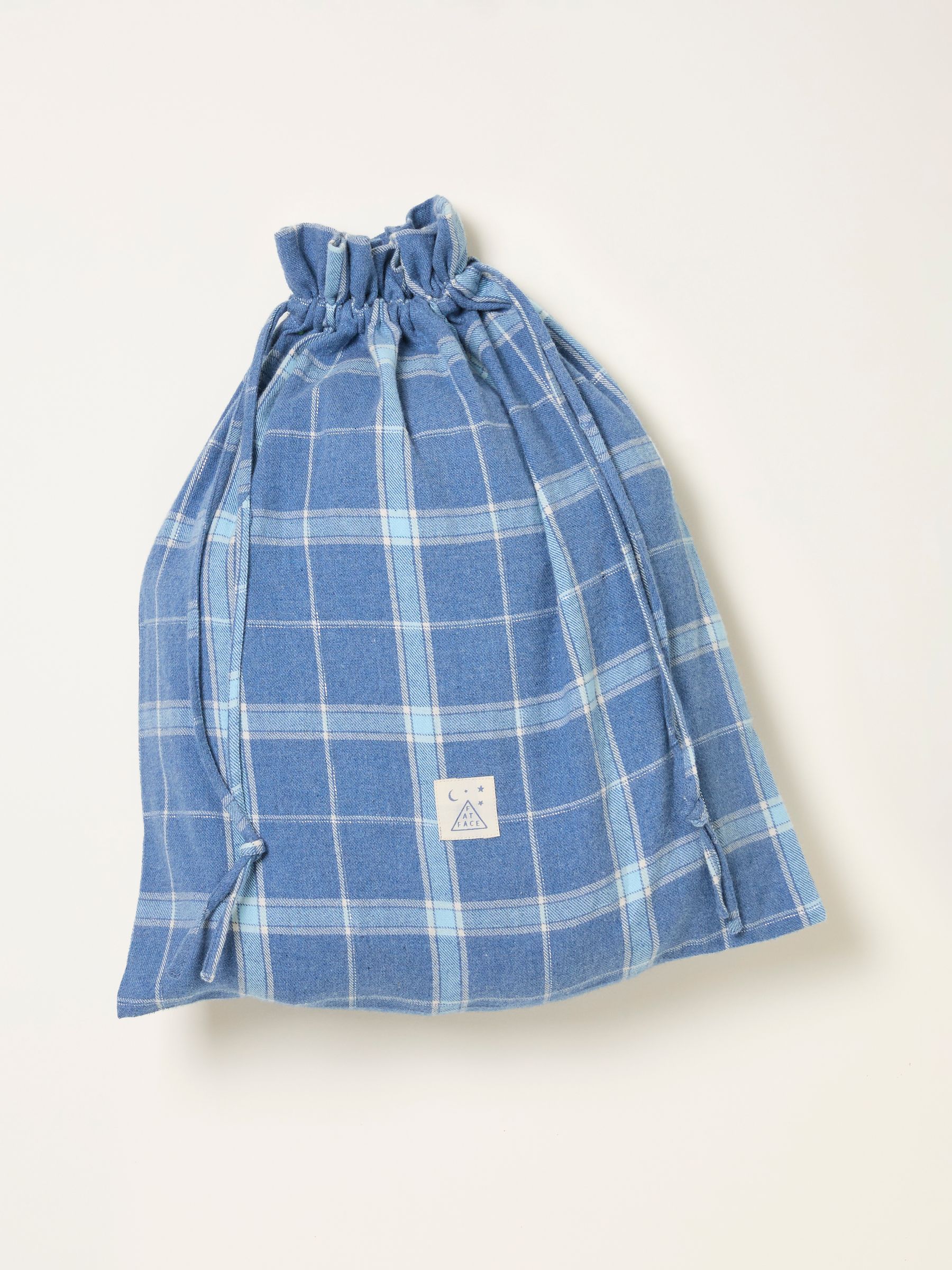 Blue Metallic Check Pyjama Set - Image 8 of 8 Blue Metallic Check Pyjama Set - Image 8 of 8