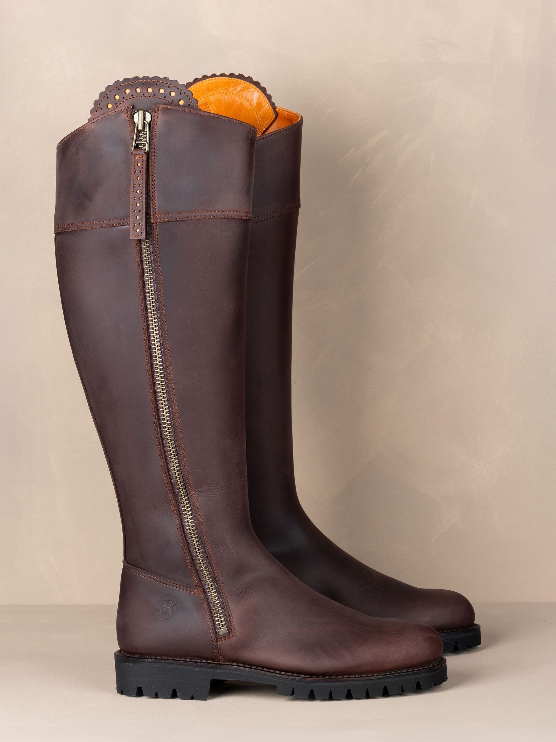 Spanish Boot Co Brown Wide Fit - Image 2 of 9