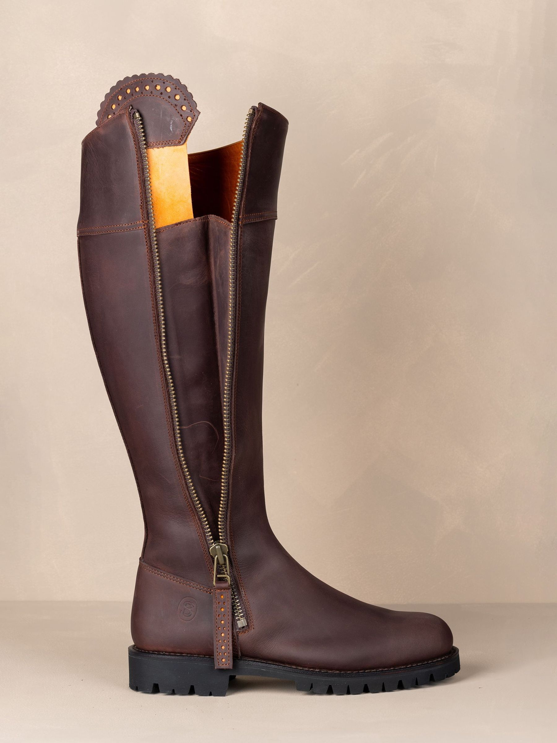 Spanish Boot Co Brown Wide Fit - Image 4 of 9