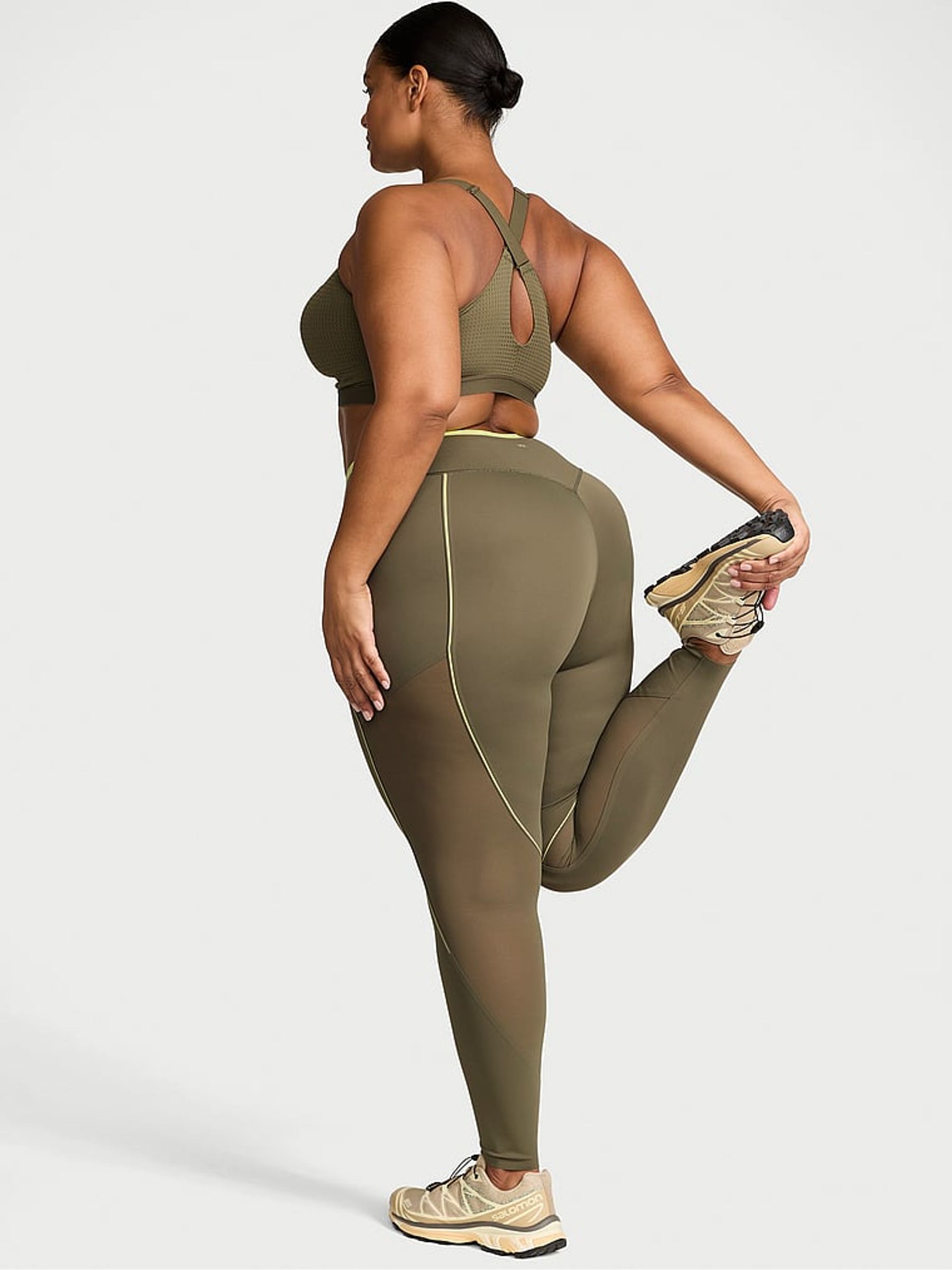 Desert Cactus Green Elevate™ Chroma Contours Leggings - Image 2 of 3