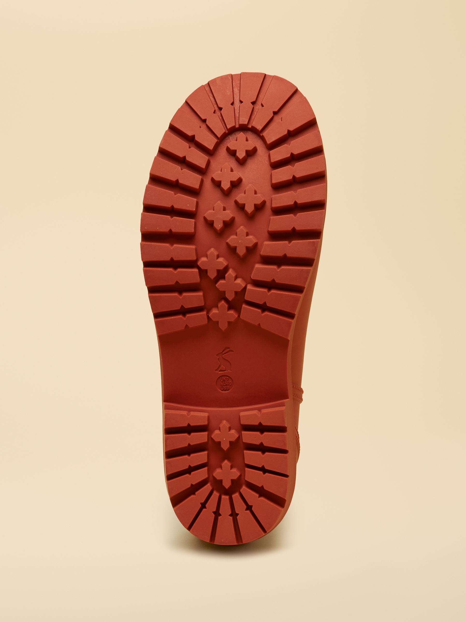 Oakfield Orange Short Neoprene Lined Wellies - Image 8 of 8