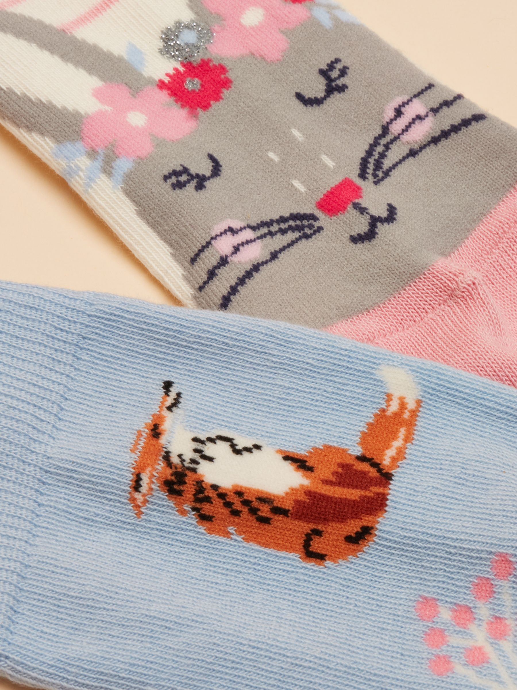 Neat Feet Multi 5 Pack Socks - Image 2 of 3