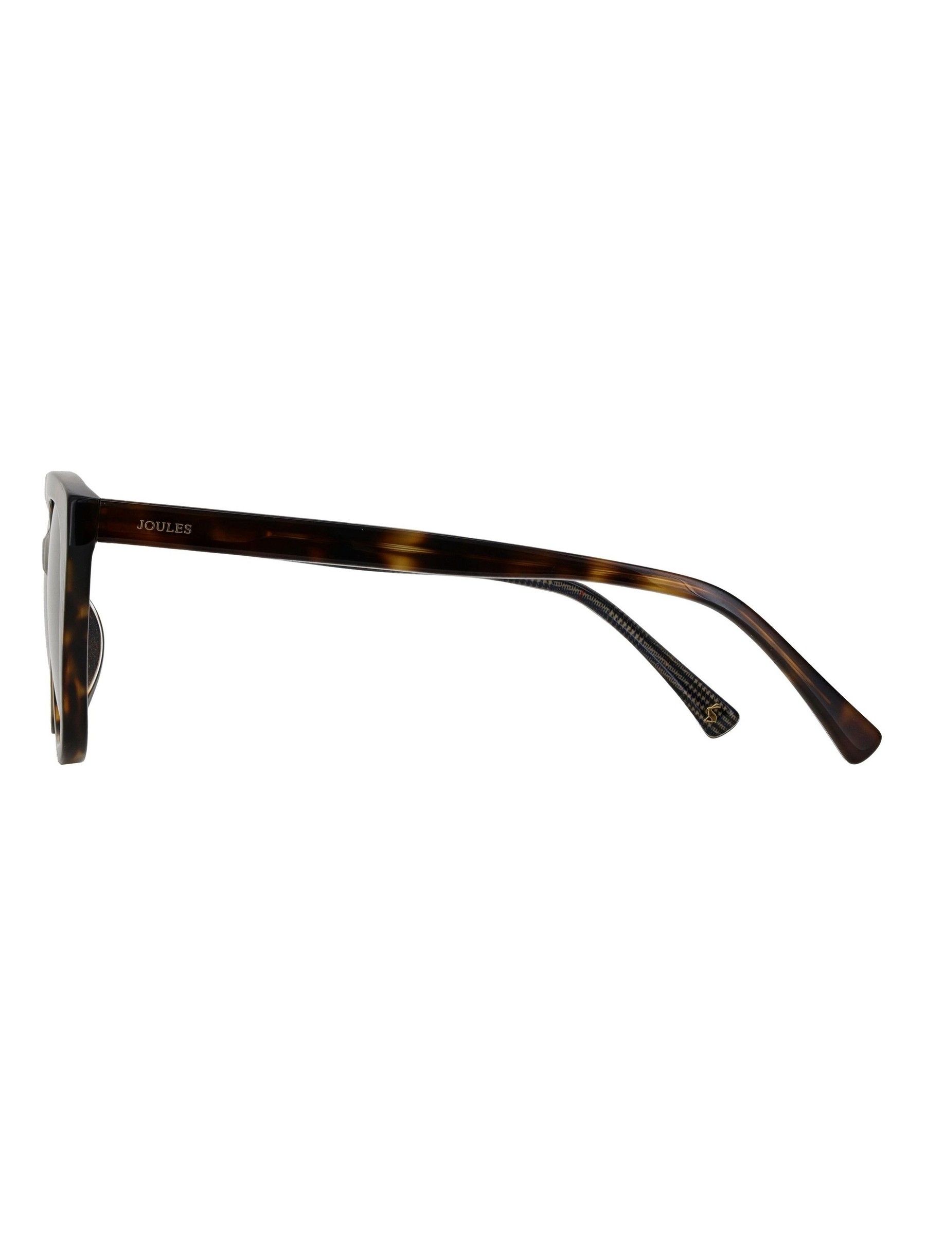 Brown Square Cat-Eye Sunglasses - Image 3 of 3
