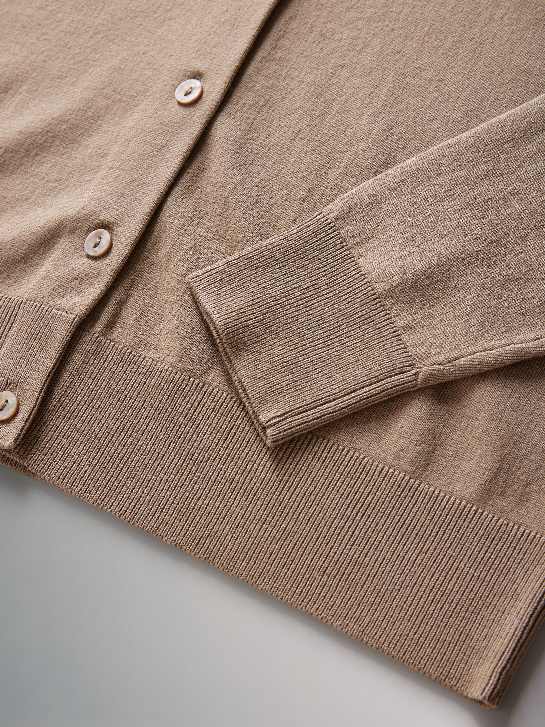 Black/Neutral - 3 Pack Fine Knit Button Through Cardigans - Image 4 of 5