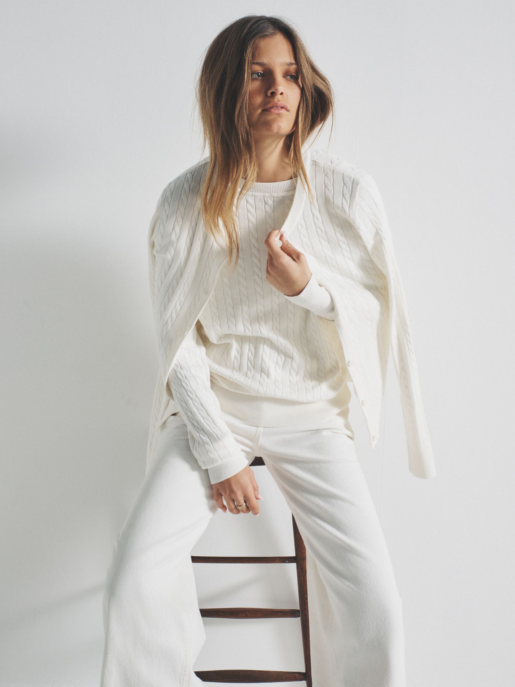 Cream - 3 Pack Bundle Knit Jumpers - Image 3 of 10