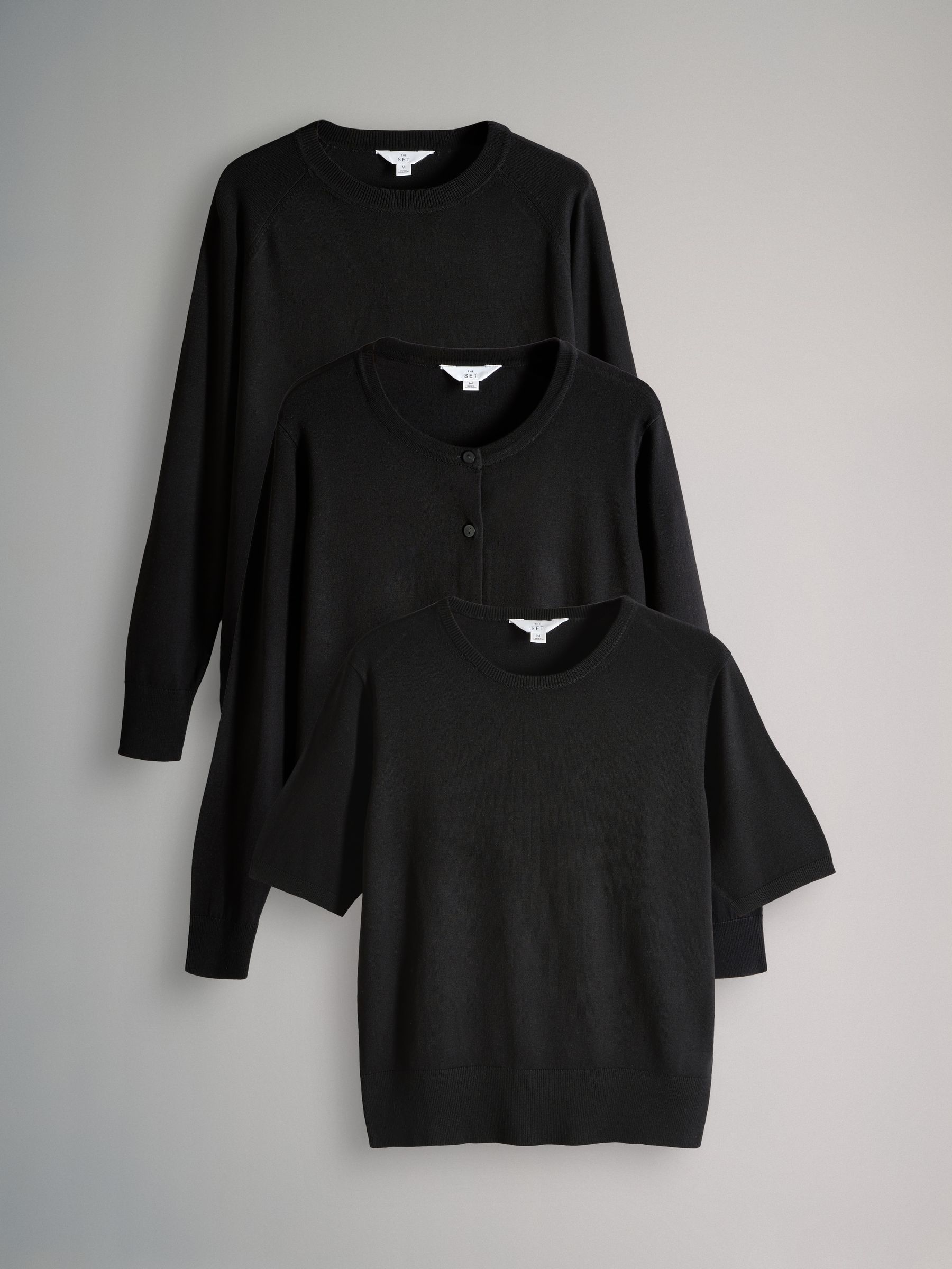 Multi - 3 Pack Bundle Knit Jumpers - Image 2 of 11
