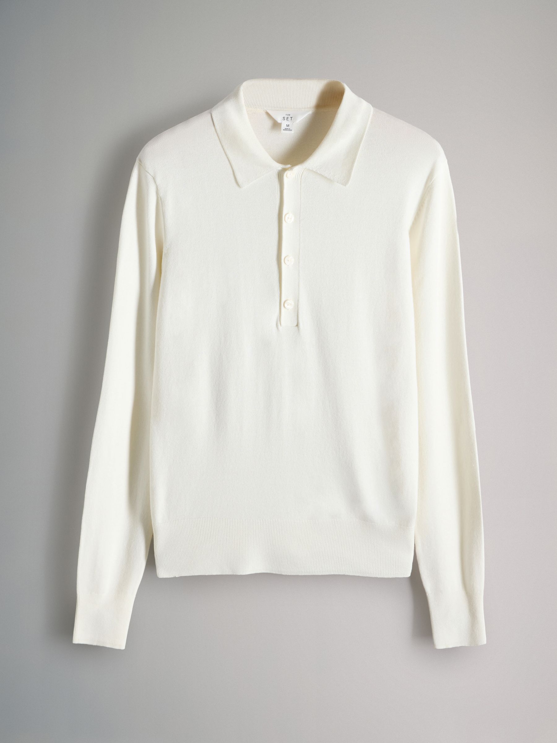 3 Pack Fine Knit Collared Polo Shirts - Image 5 of 8