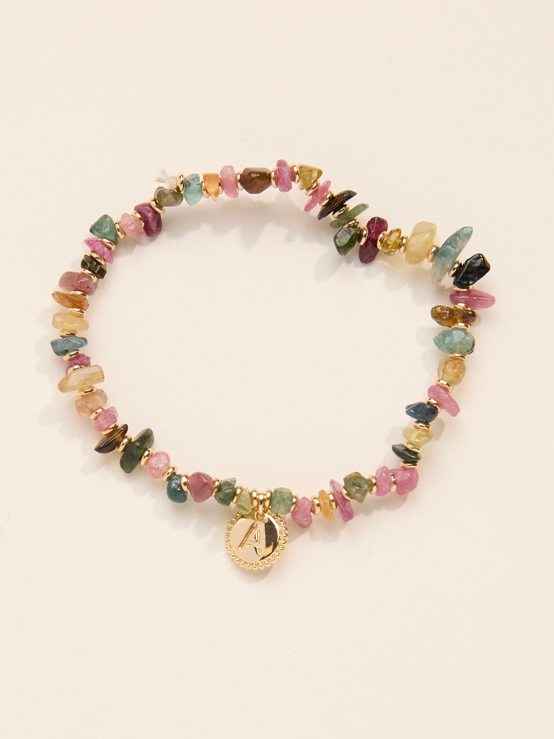 Multi Colour Alphabet Bracelet - Image 1 of 1