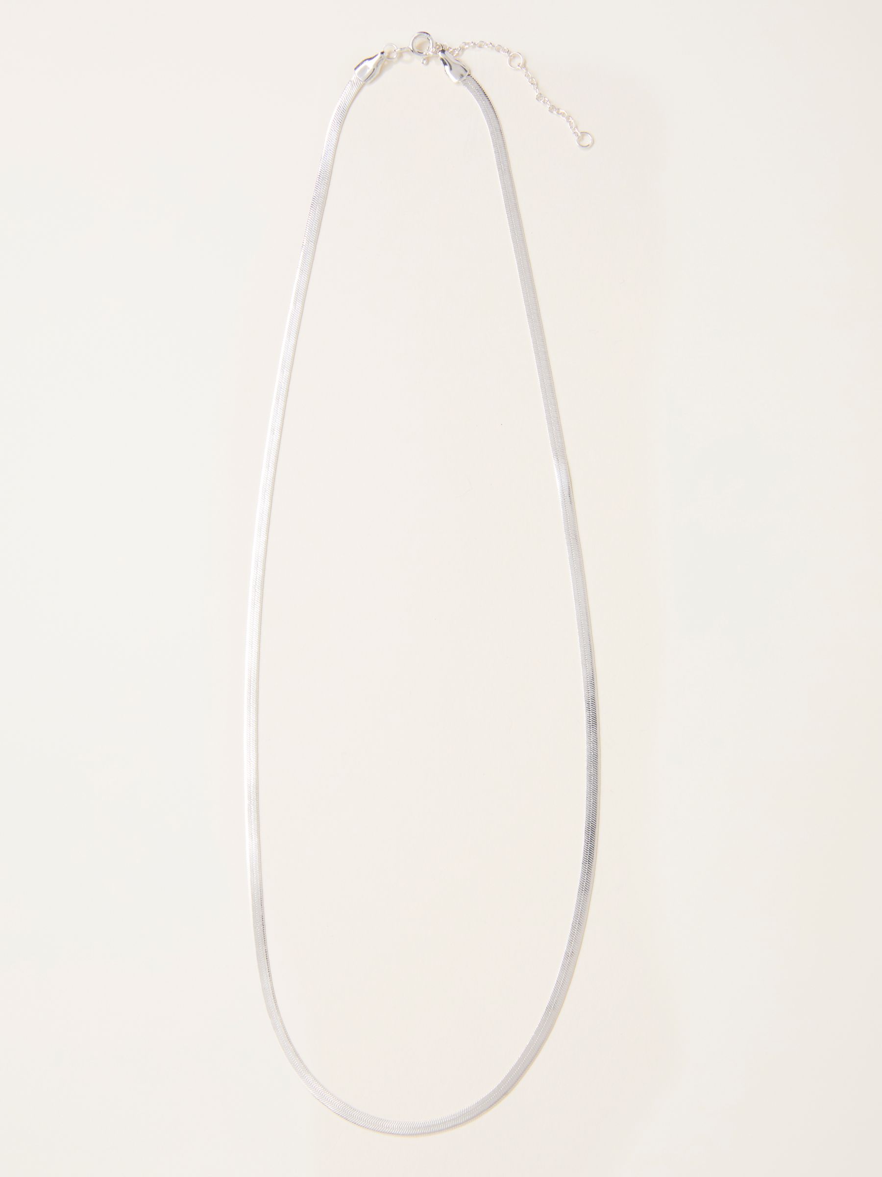 Silver Sterling Silver Snake Chain - Image 1 of 2 Silver Sterling Silver Snake Chain - Image 1 of 2