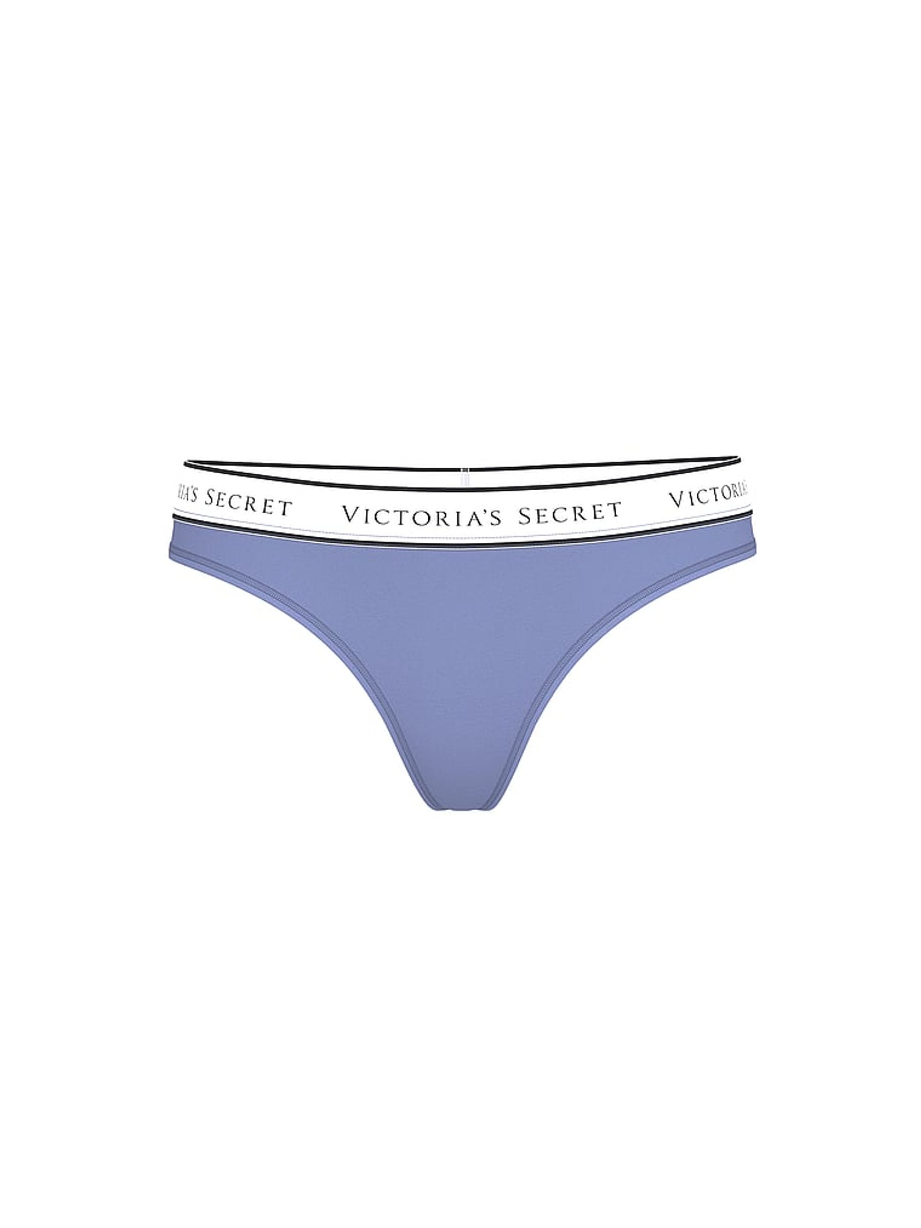 Smokey Blue Thong Knickers - Image 1 of 1