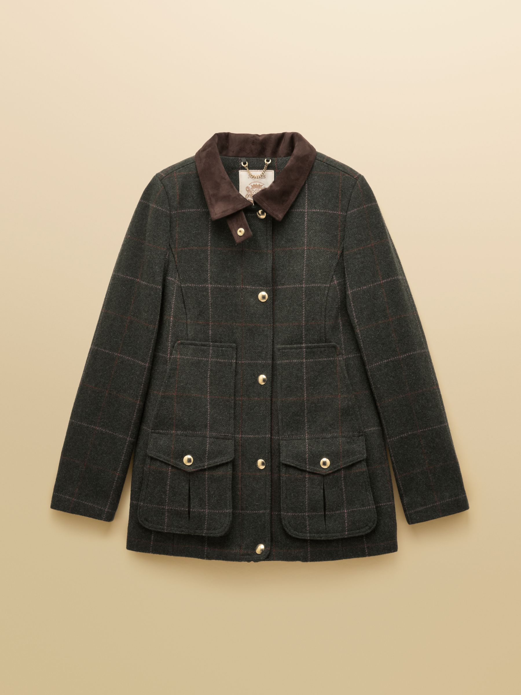 Classic Fieldcoat Green Tweed Coat - Image 12 of 12