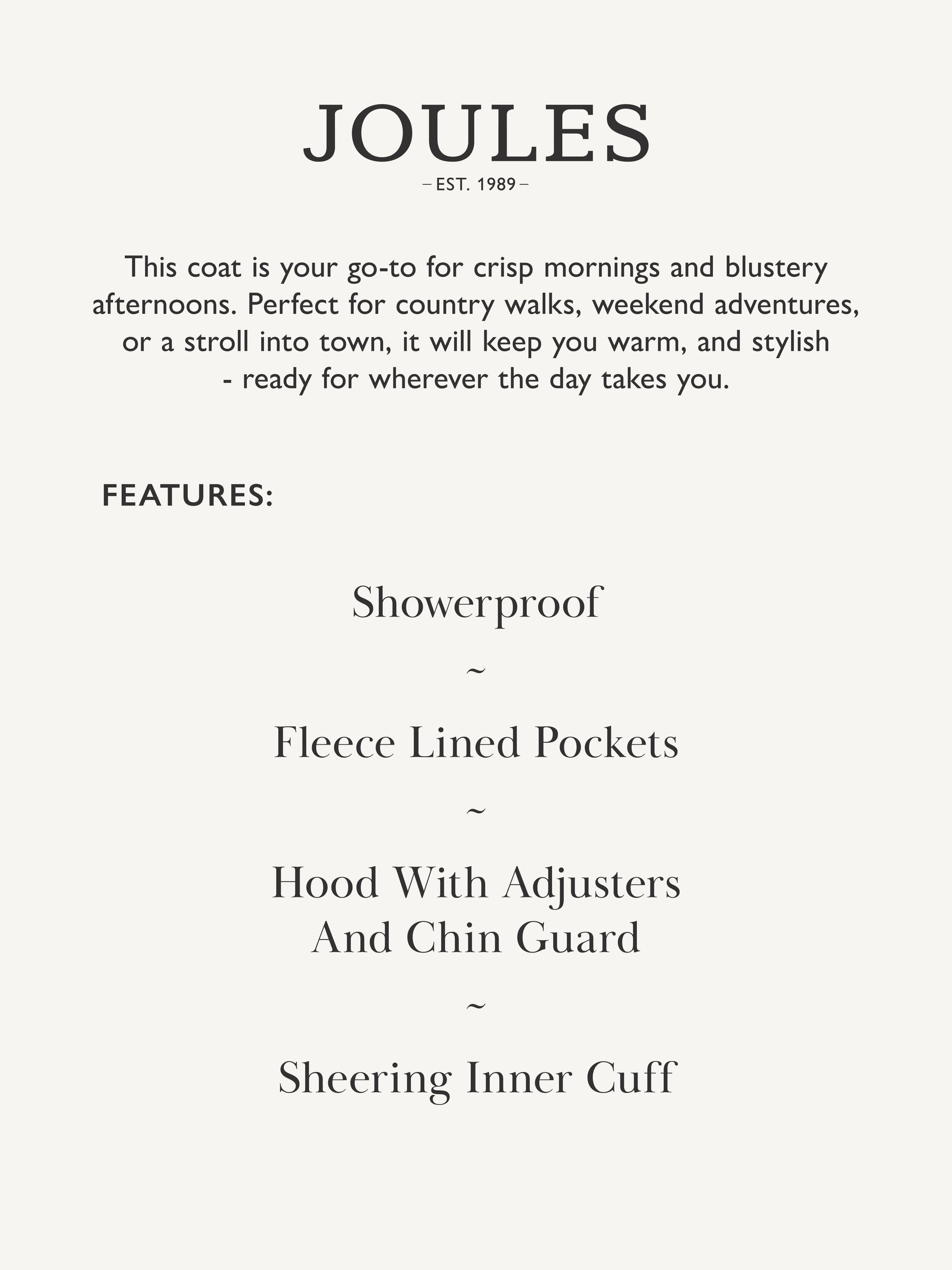 Hadlow Red Showerproof Padded Coat with Hood - Image 3 of 14