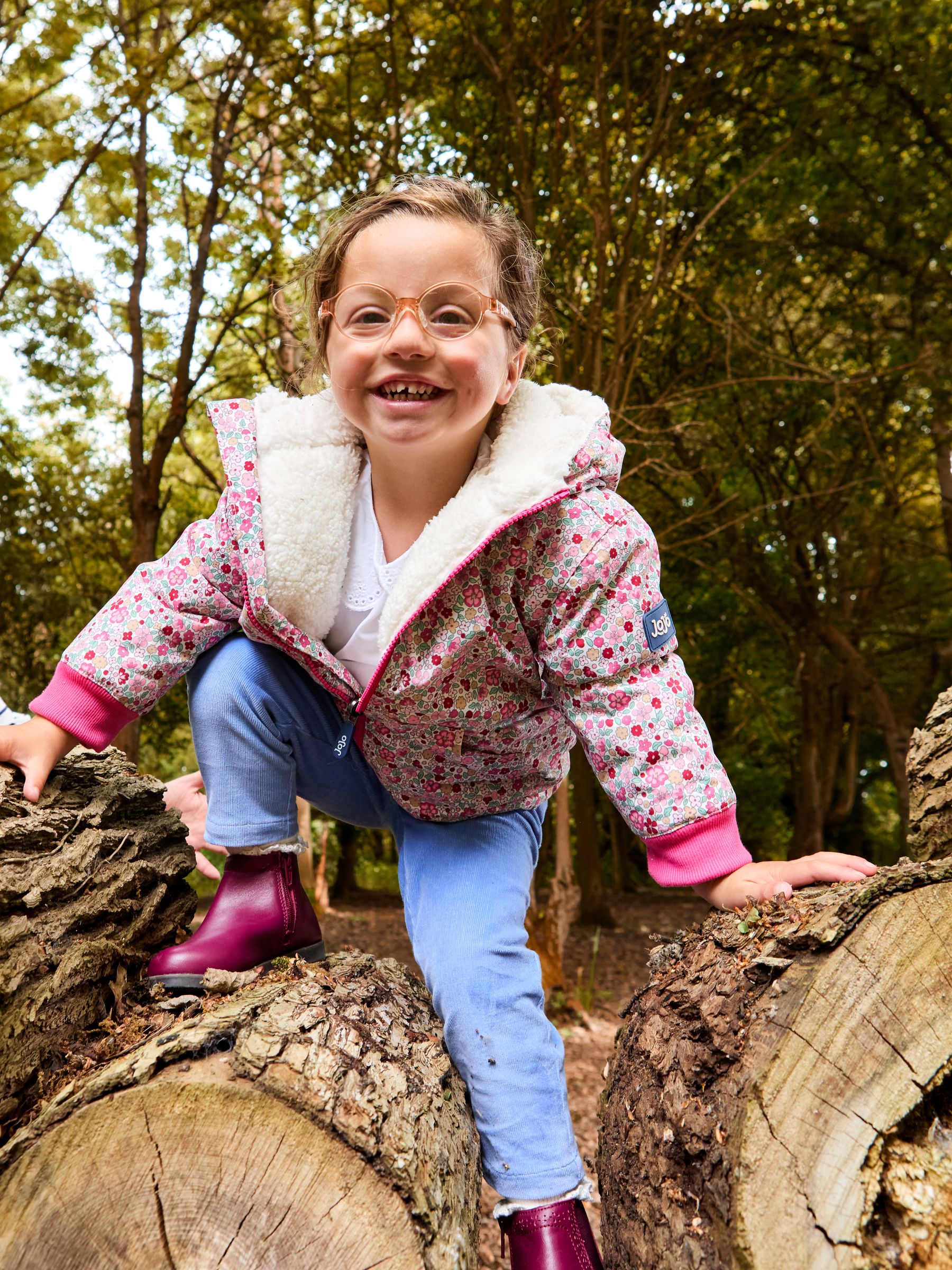 Baby Pink Reversible Fleece Lined Jacket - Image 2 of 11