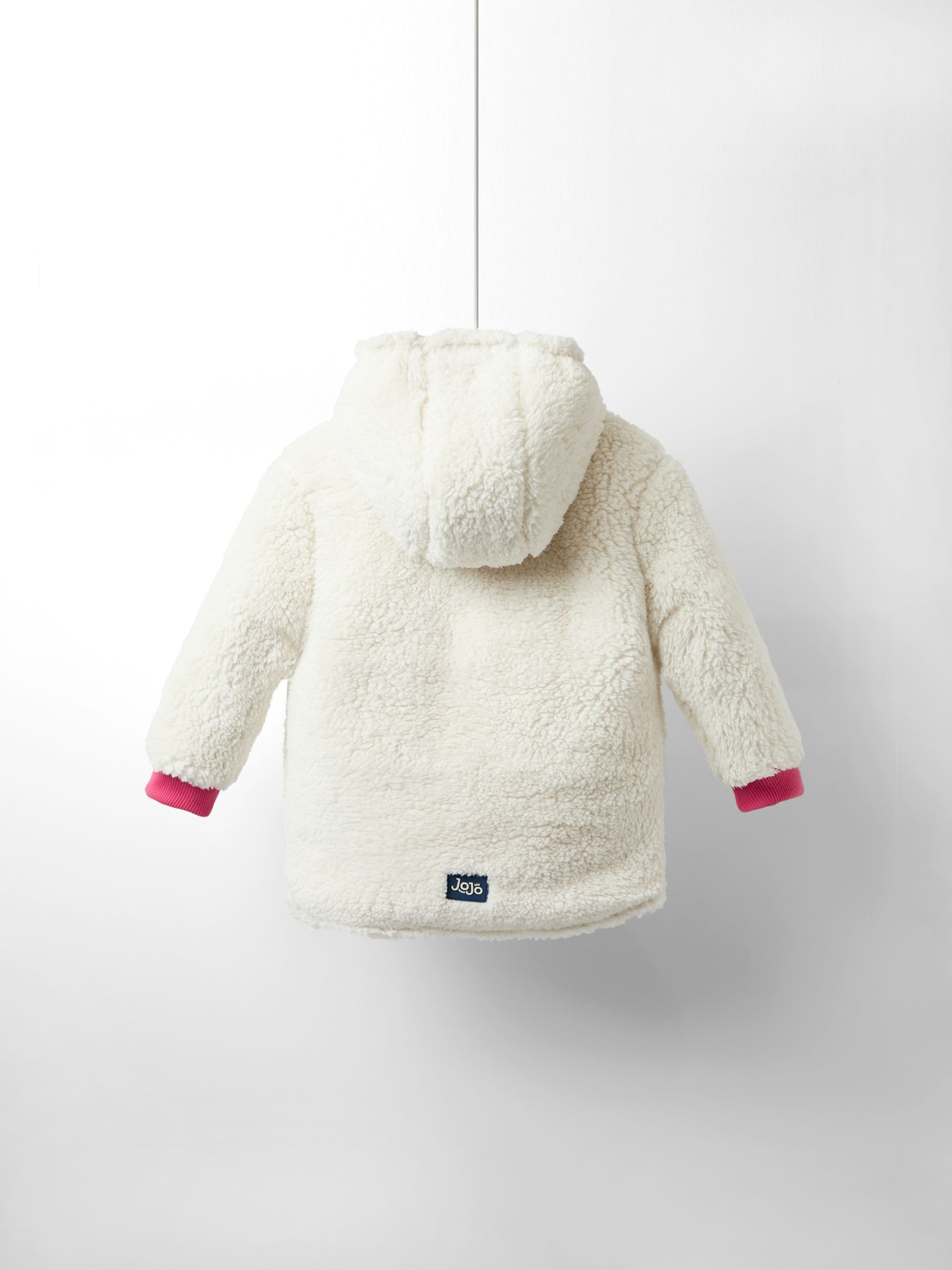 Baby Pink Reversible Fleece Lined Jacket - Image 8 of 11