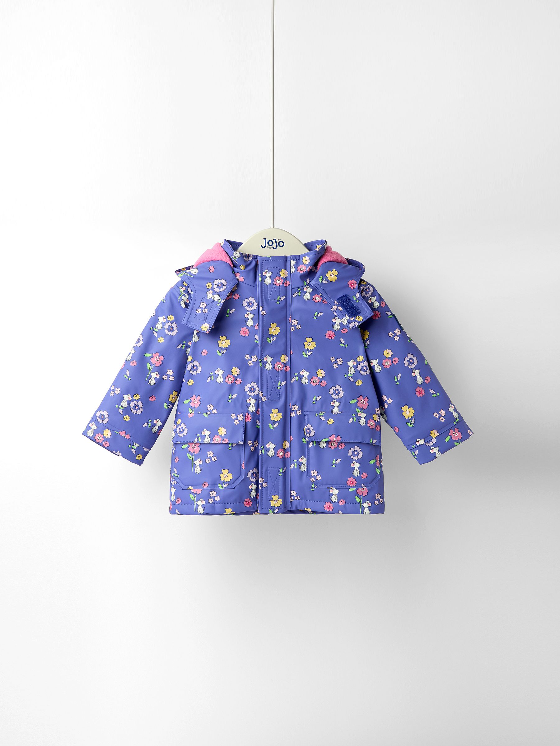 Lilac Mouse Waterproof Cosy Lined Jacket - Image 1 of 6