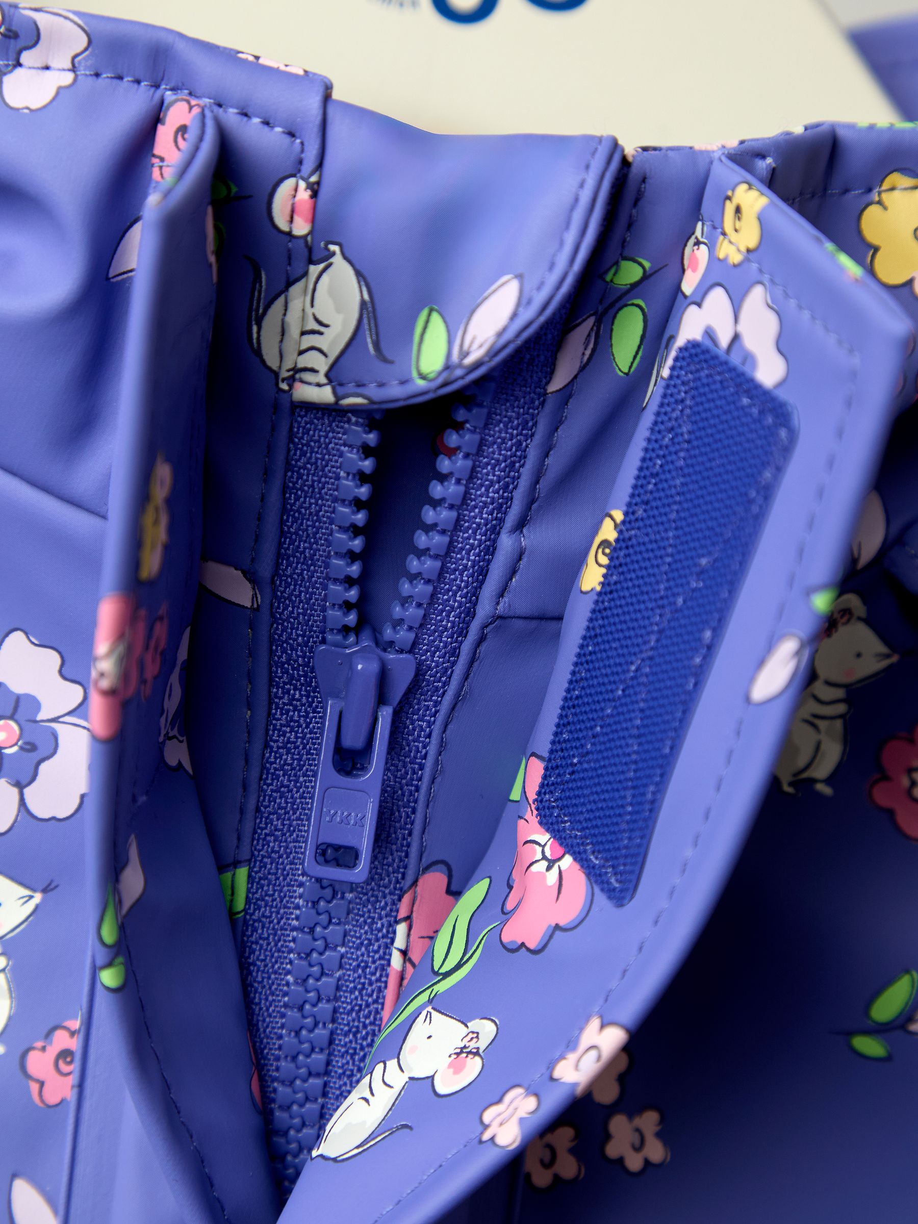Lilac Mouse Waterproof Cosy Lined Jacket - Image 4 of 6