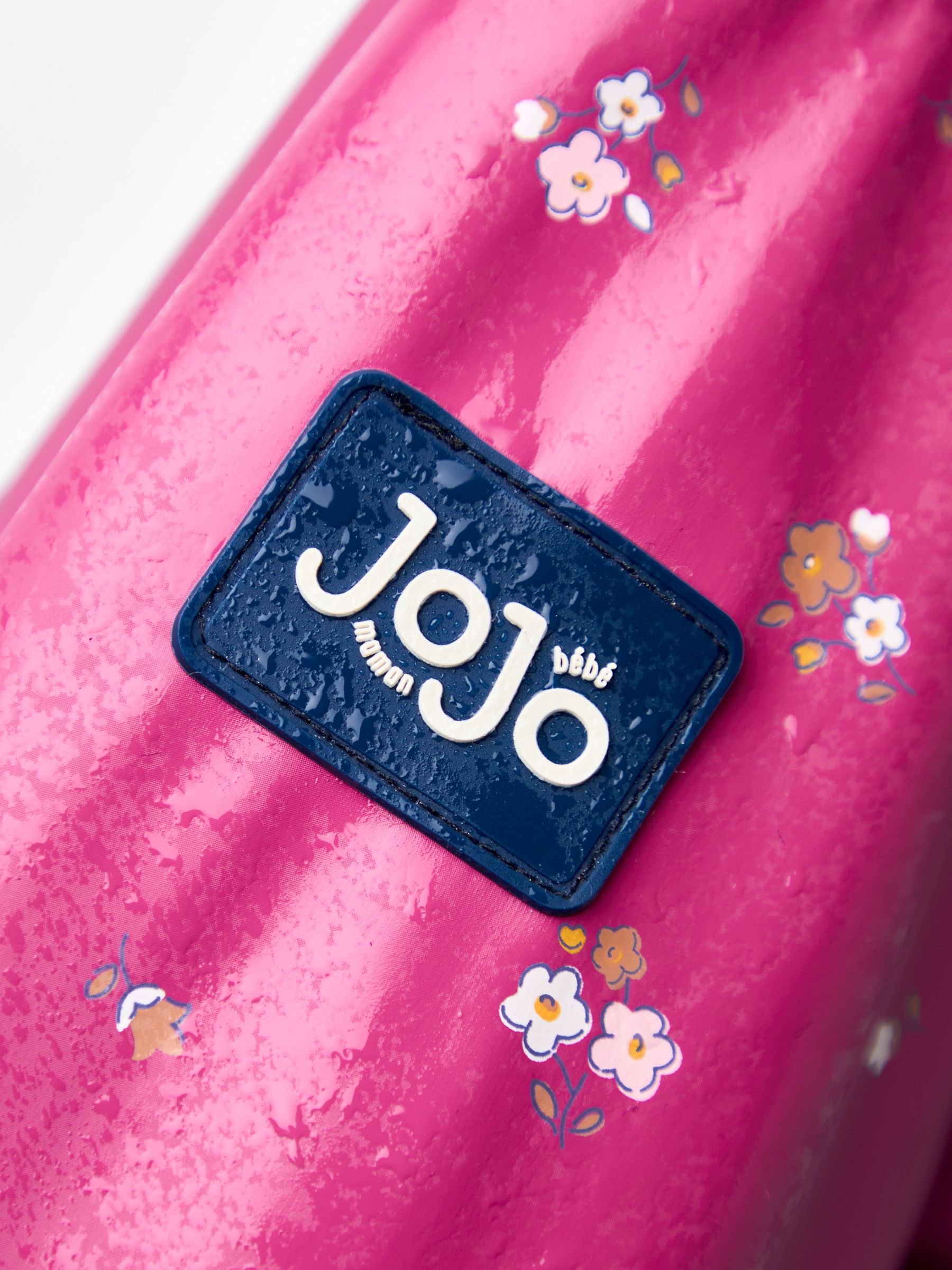 Pink Ditsy Waterproof Cosy Lined Jacket - Image 9 of 9
