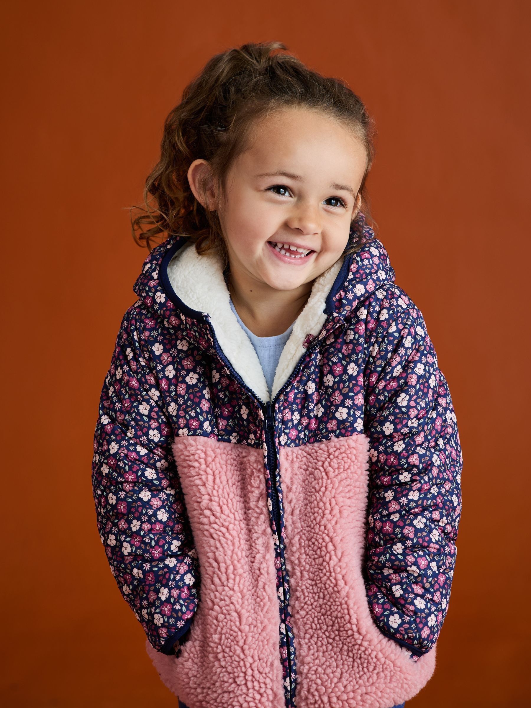 Pink Reversible Fleece Lined Jacket - Image 13 of 19