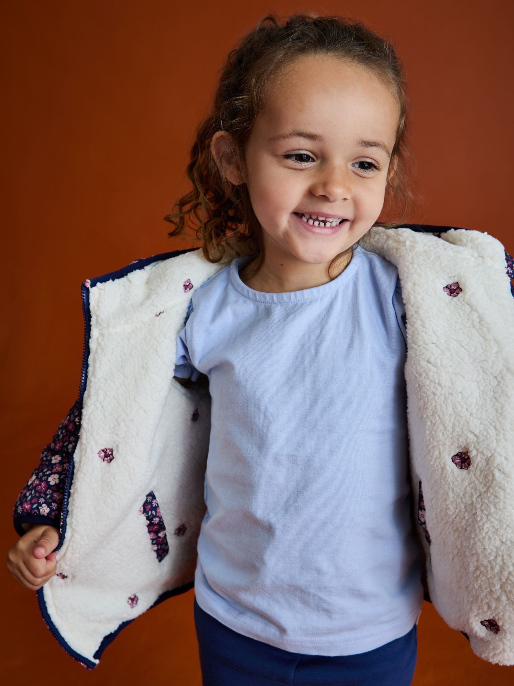 Pink Reversible Fleece Lined Jacket - Image 15 of 19