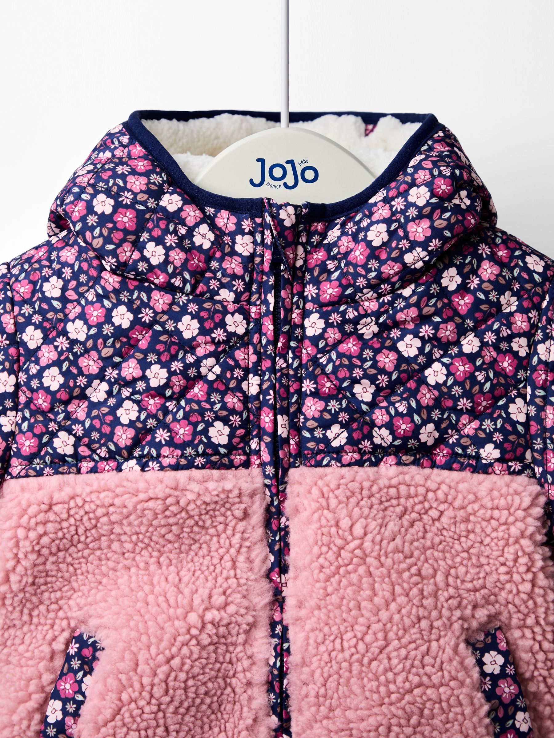 Cream Reversible Fleece Lined Jacket - Image 5 of 10