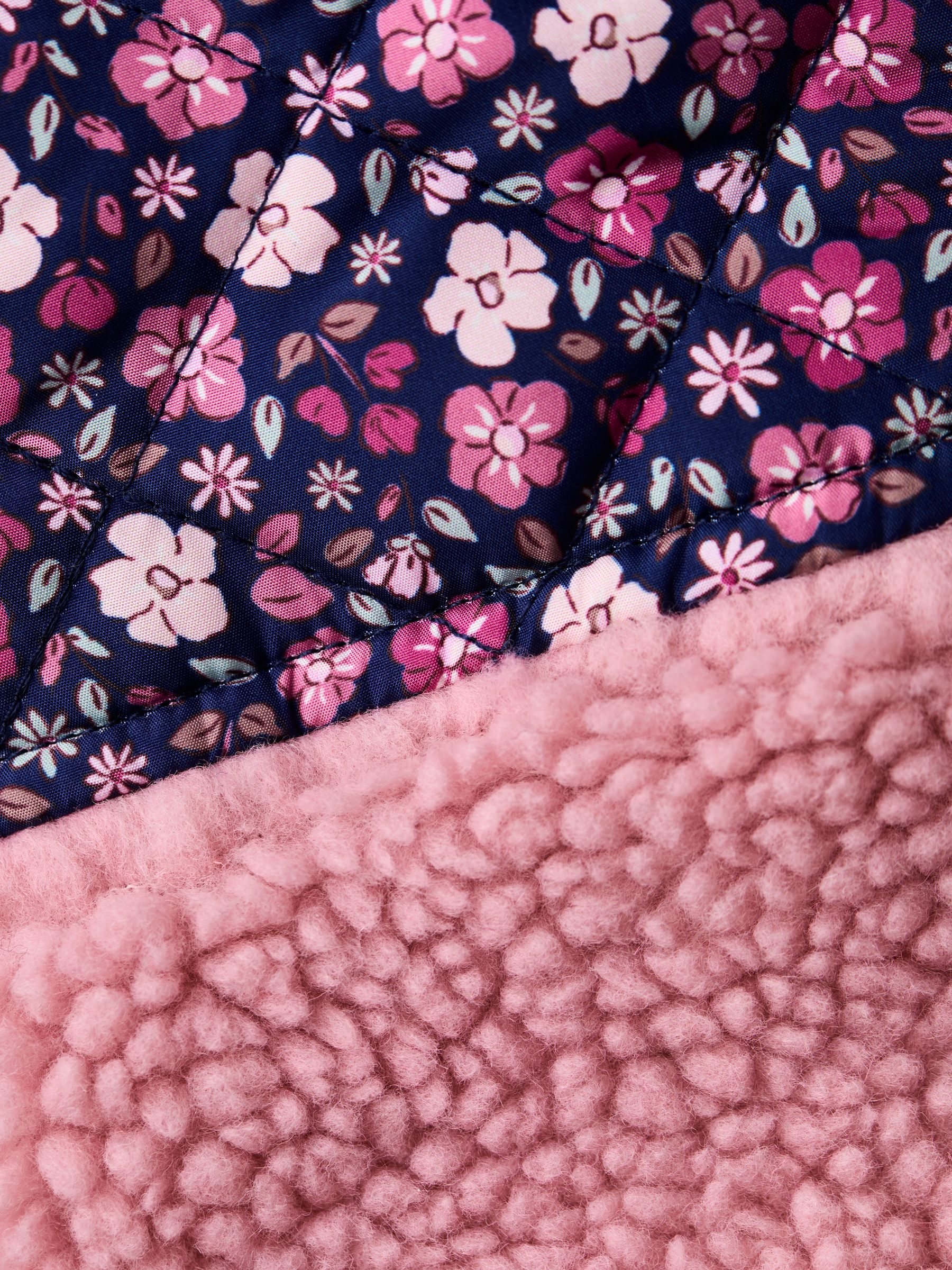 Cream Reversible Fleece Lined Jacket - Image 7 of 10