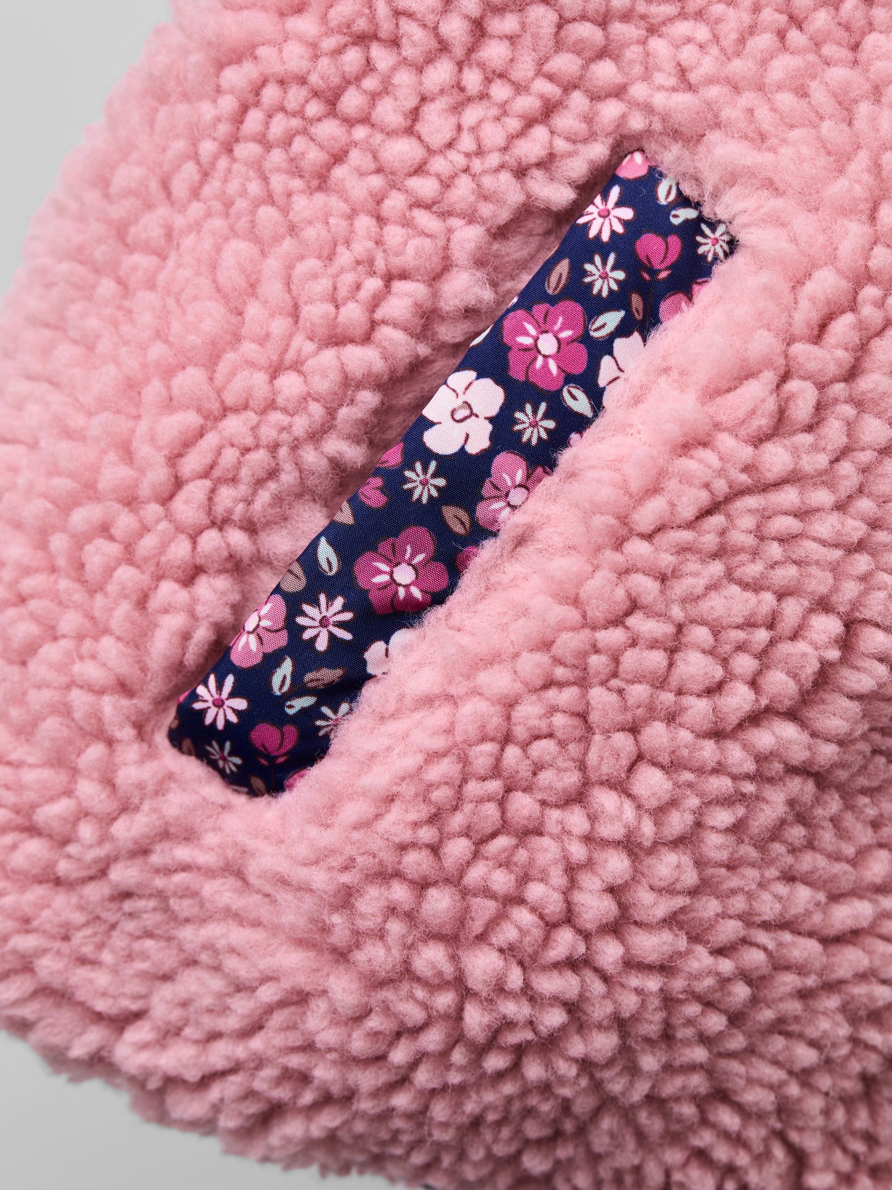 Cream Reversible Fleece Lined Jacket - Image 8 of 10