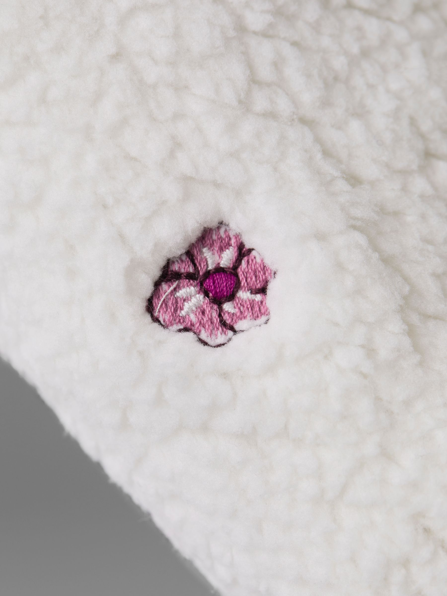 Cream Reversible Fleece Lined Jacket - Image 9 of 10