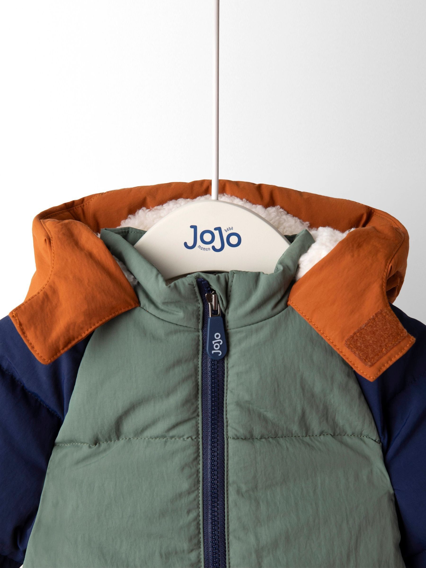 Borg Lined Hooded Puffer Coat - Image 8 of 8