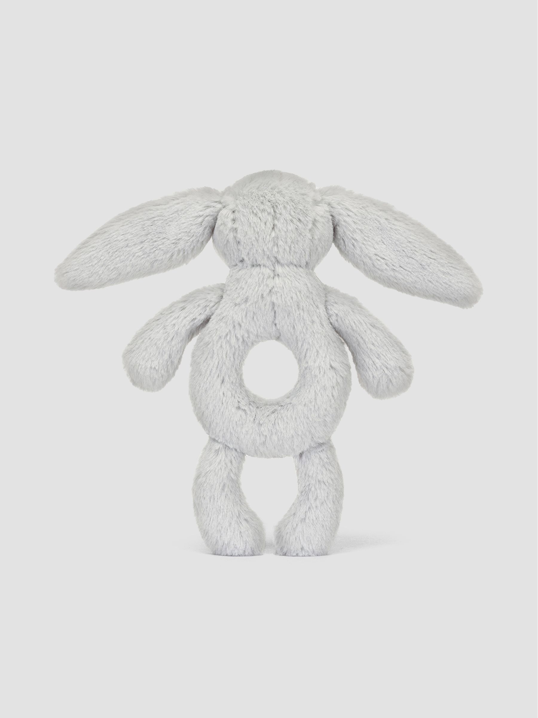 Jellycat Bashful Silver Bunny Ring Rattle - Image 2 of 5