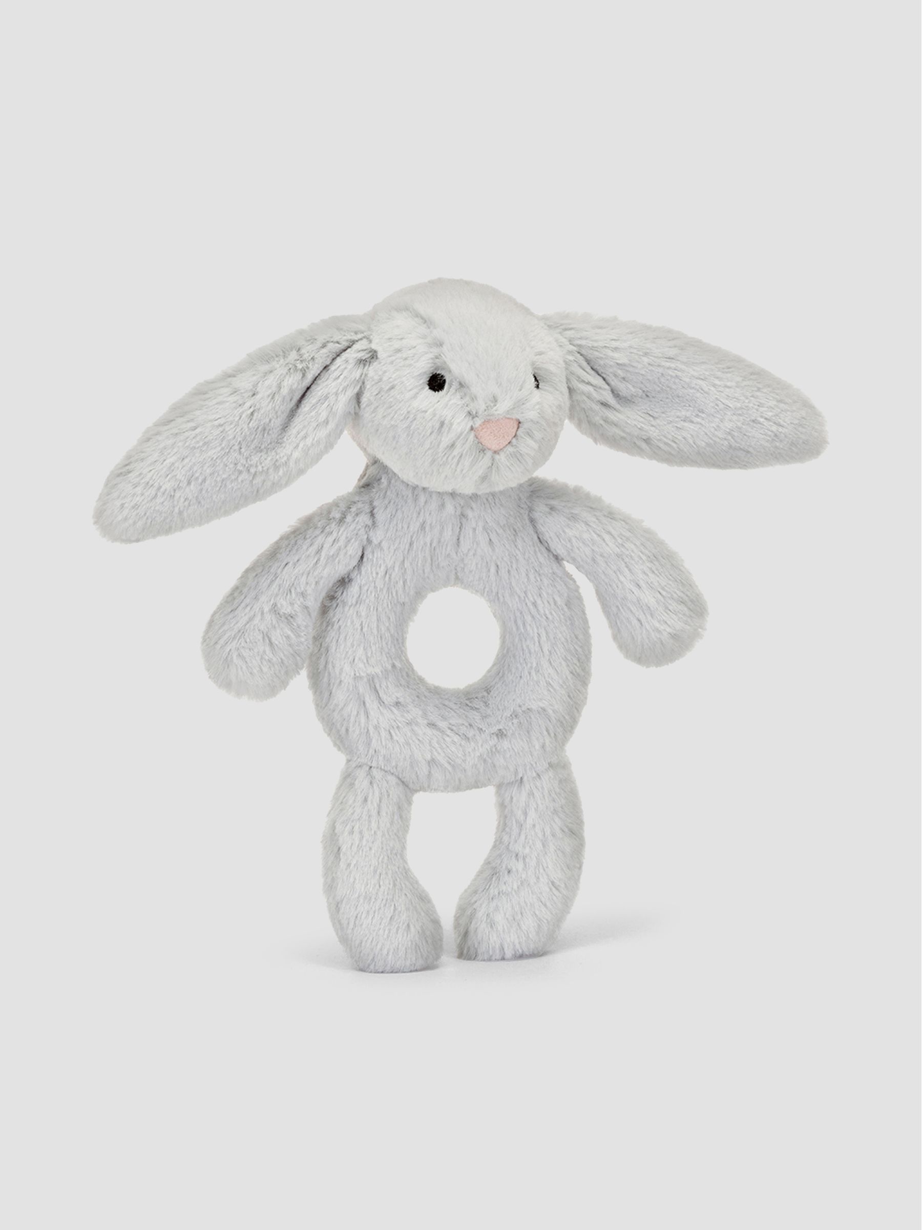 Jellycat Bashful Silver Bunny Ring Rattle - Image 4 of 5