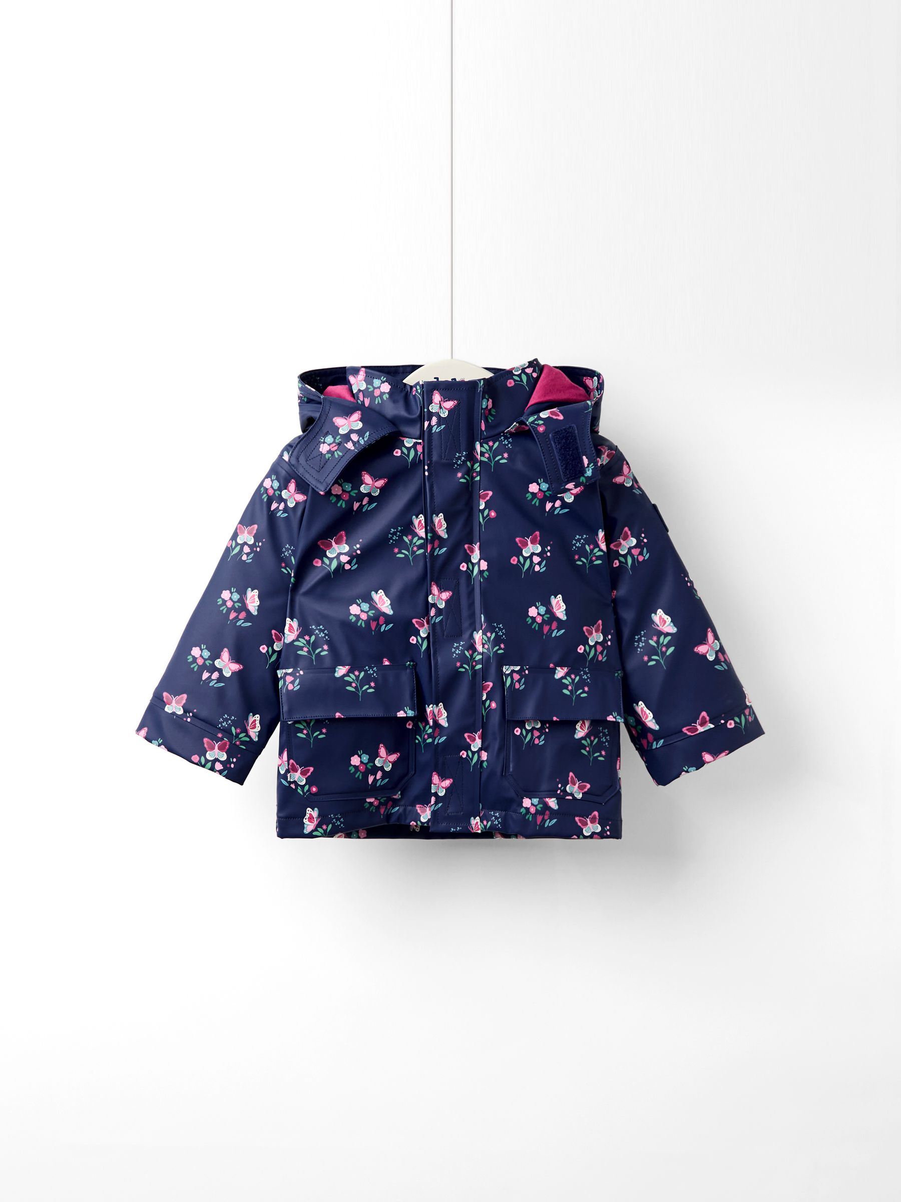 Navy Ditsy 3-In-1 Waterproof Jacket - Image 2 of 6