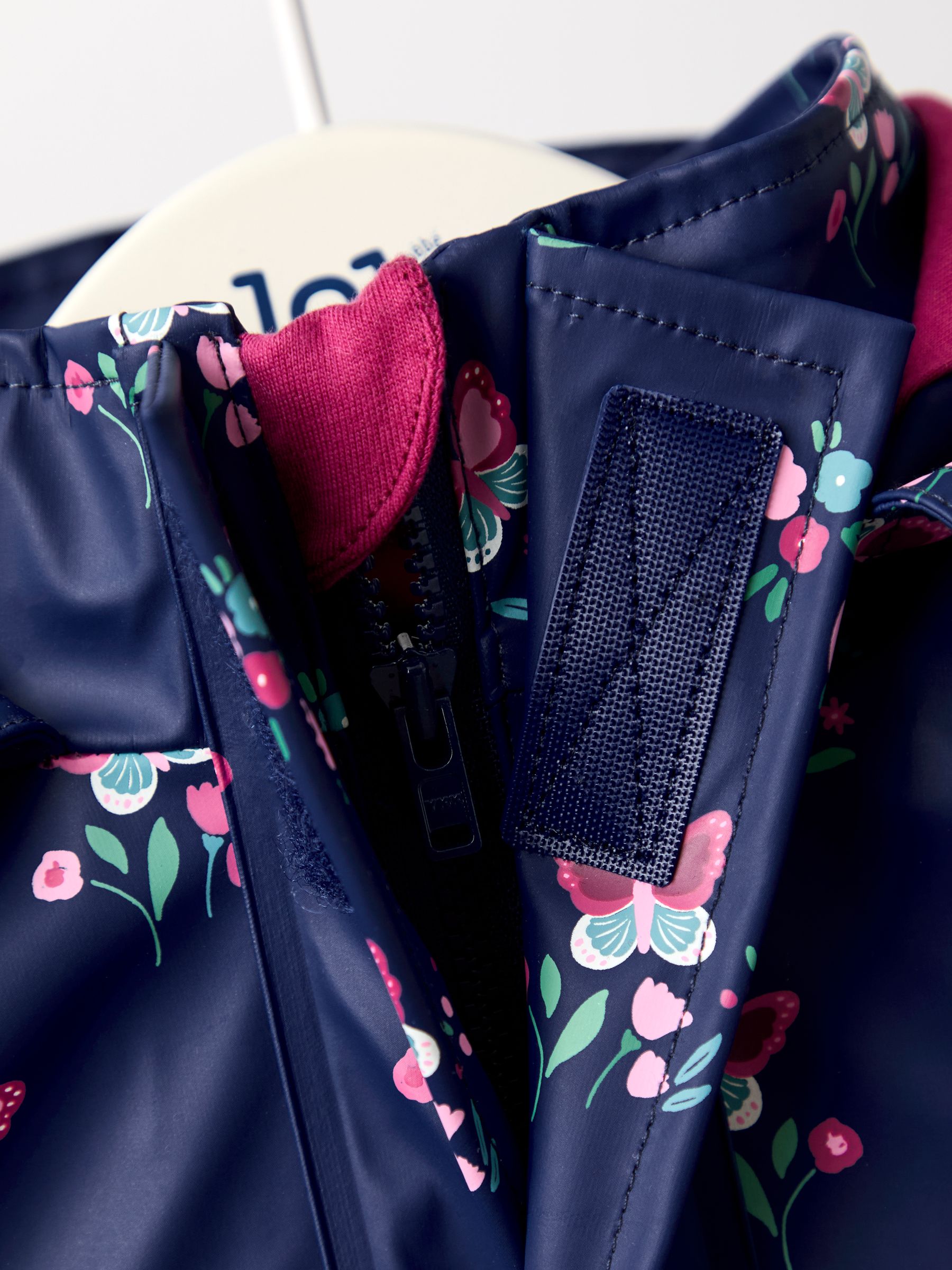 Navy Ditsy 3-In-1 Waterproof Jacket - Image 5 of 6
