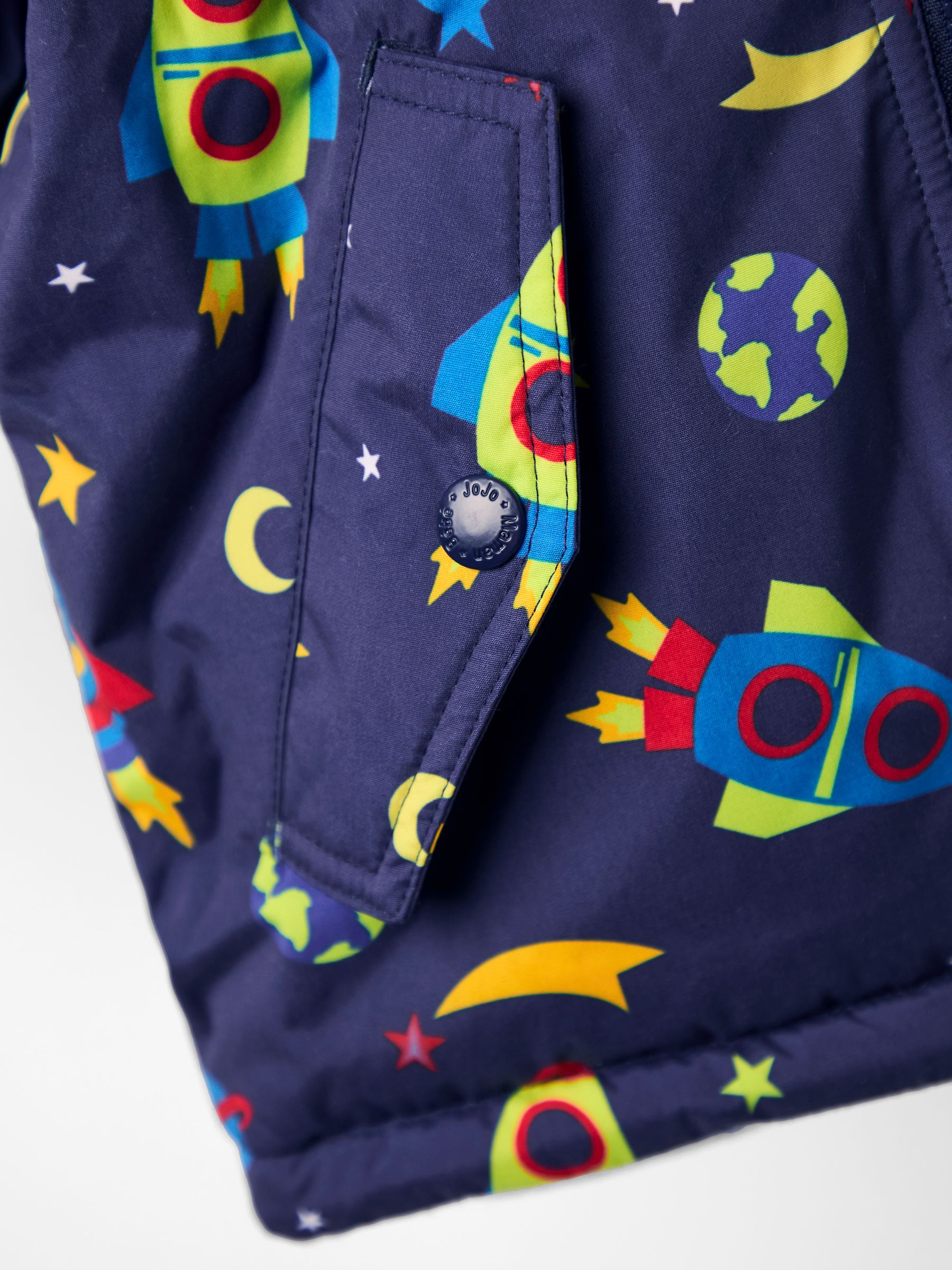 Sky Blue Reversible Fleece Lined Jacket - Image 7 of 8